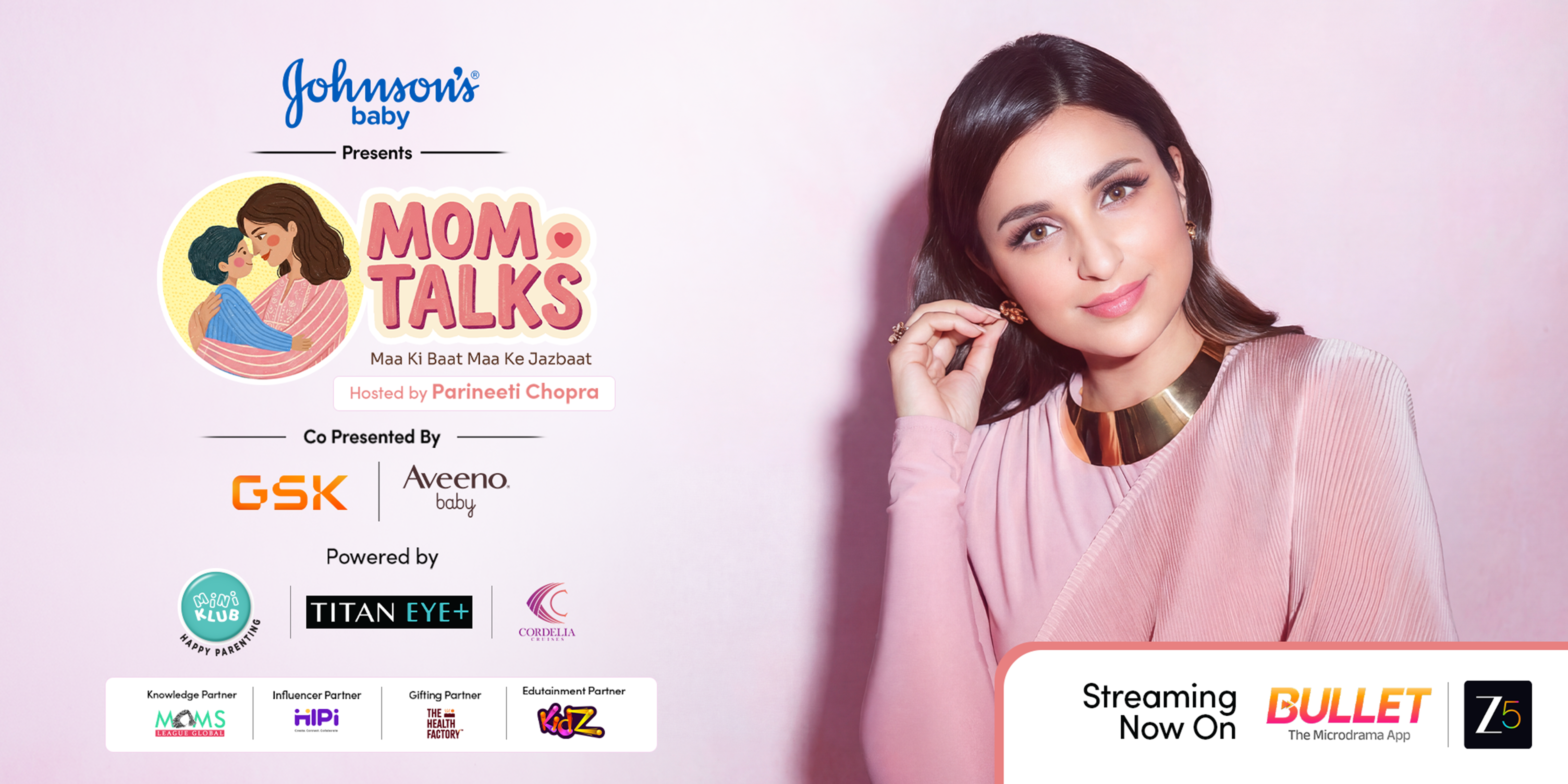 BULLET microdrama & ZEE5 unveil ‘Mom Talks, Maa Ki Baat - Maa Ke Jazbaat’ with Parineeti Chopra