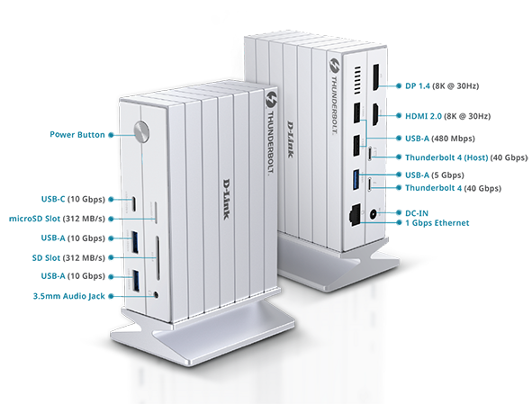 D-Link A/NZ Launches DUF-E01 14-in-1 Thunderbolt 4 Docking Station