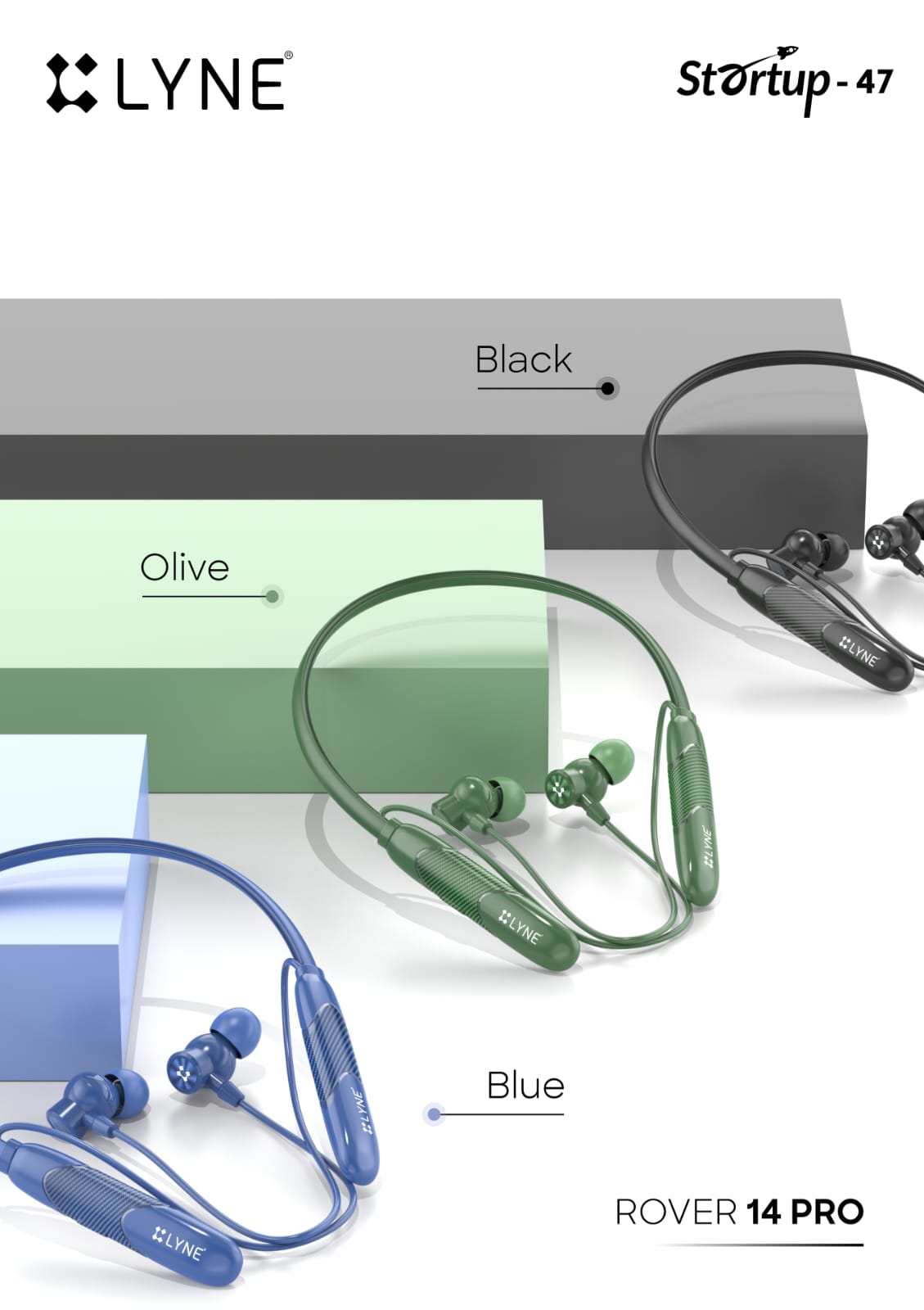 Lyne Originals Launches CoolPods 11 Pro TWS Earbuds and Rover 14 Pro Wireless Neckband