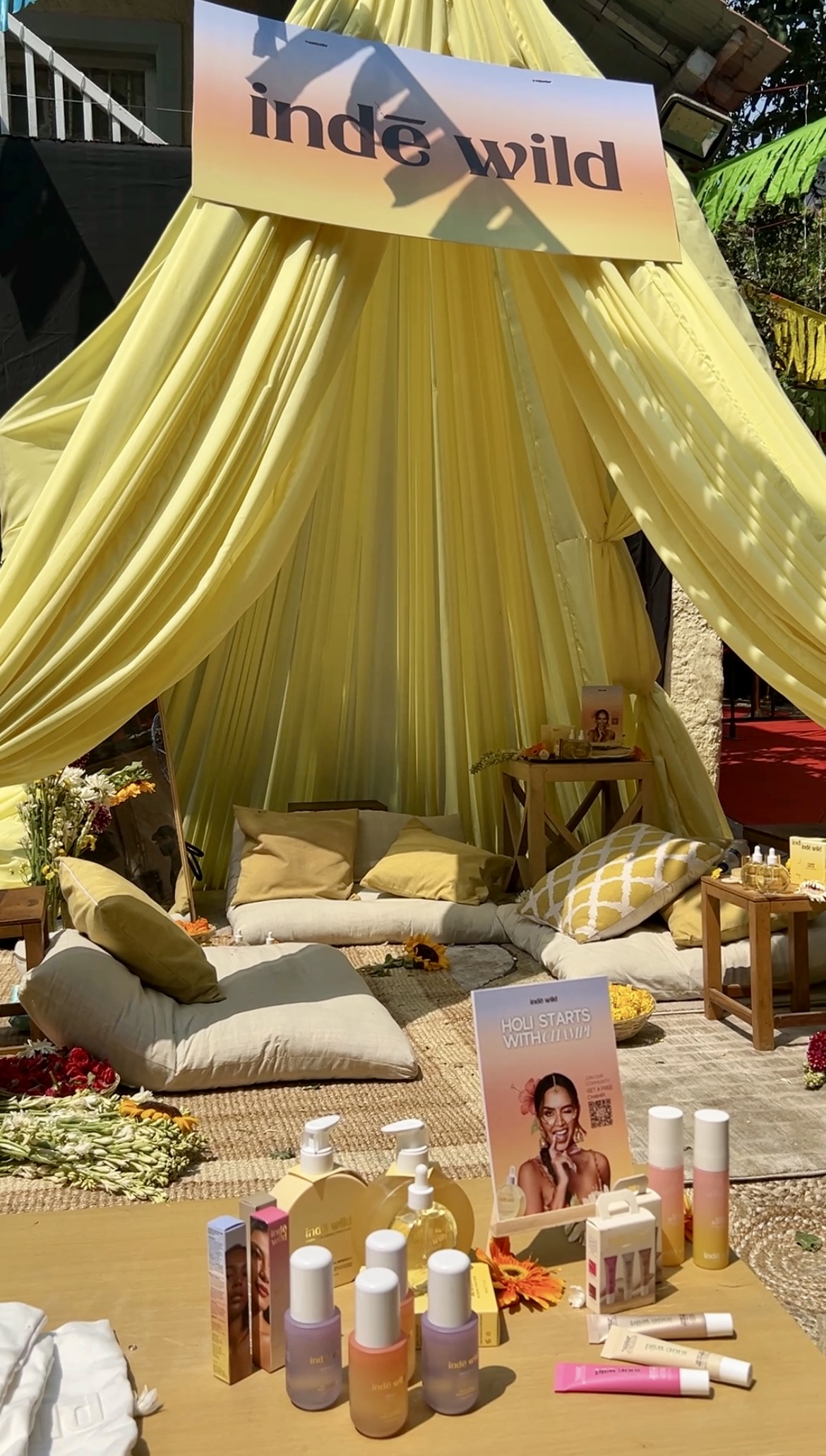 indē wild reintroduced the ritual of champi to over 75,000+ festival-goers across India&rsquo;s most iconic Holi events.