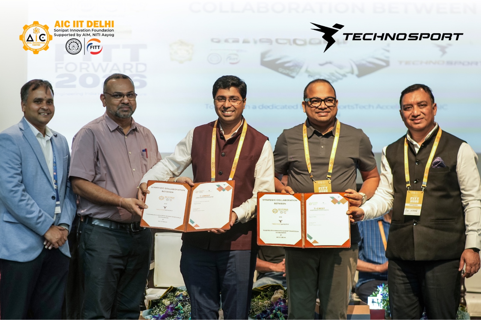 TechnoSport and AIC IIT Delhi Sign MoU to Advance Made-in-India Performance Textiles for Indian Athletes