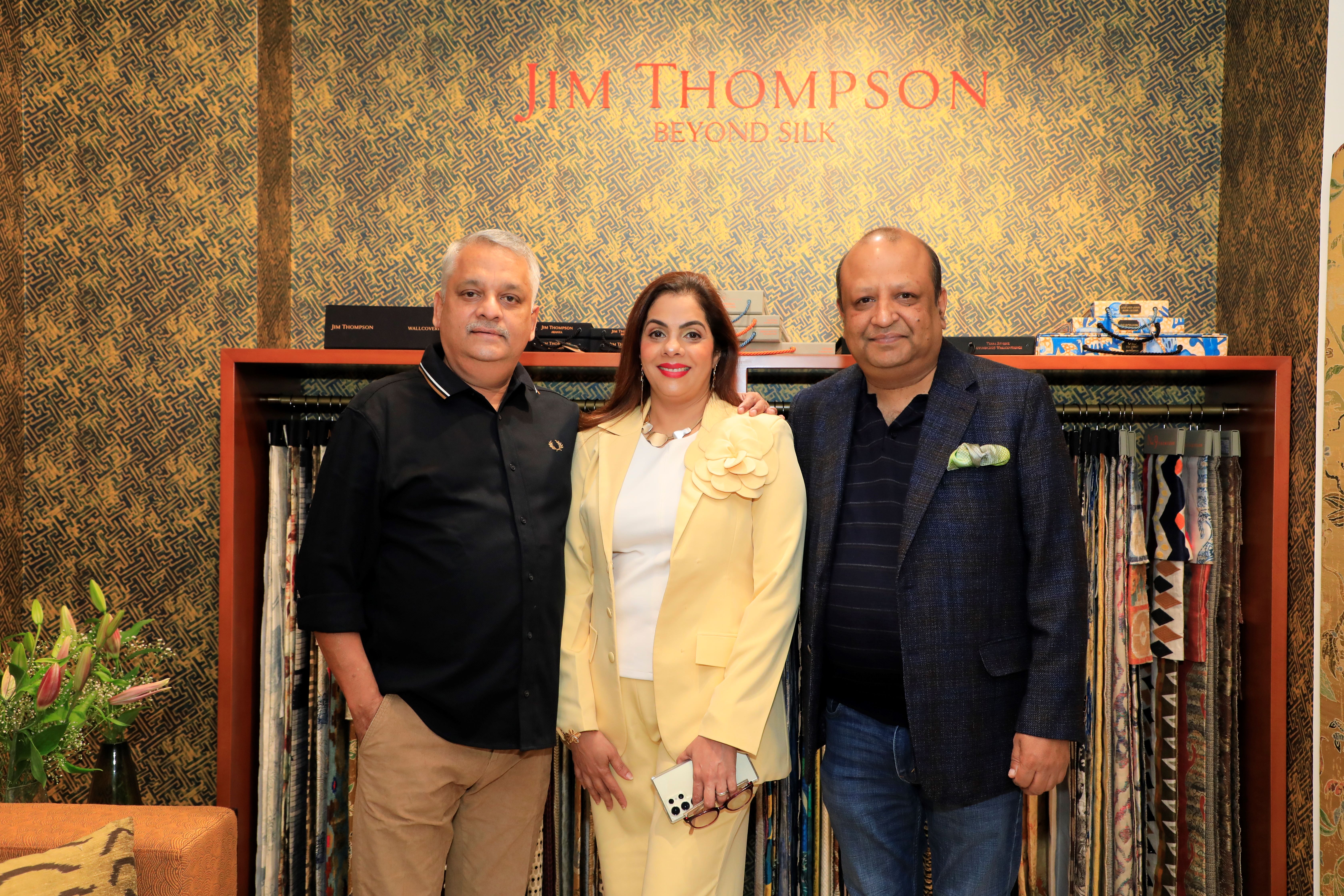 Global Luxury Textile House Jim Thompson Makes Its Chennai Debut at Decorgeous Lifestyle