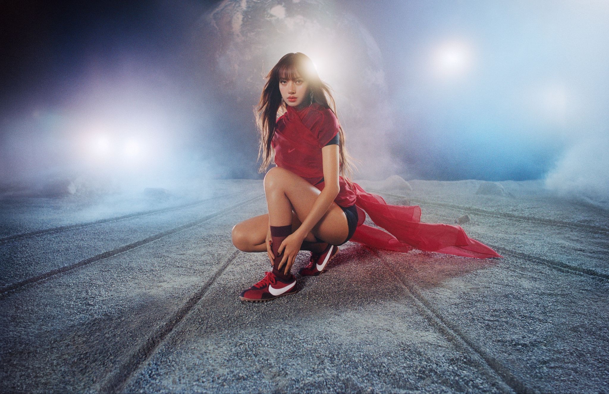 Nike Sportswear Celebrates LISA’s Moonshot in New Moon Shoe Campaign | Nike