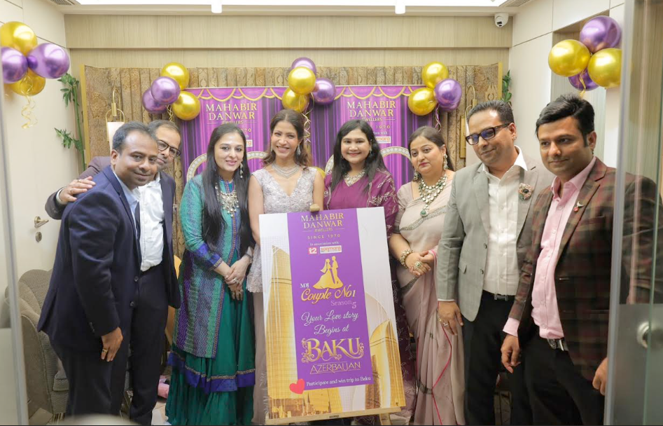 for the Curtain Raiser of Mahabir Danwar Jewellers presents &ldquo;MDJ Couple No 1&rdquo; Season 5 with a Grand Prize Trip to Baku.