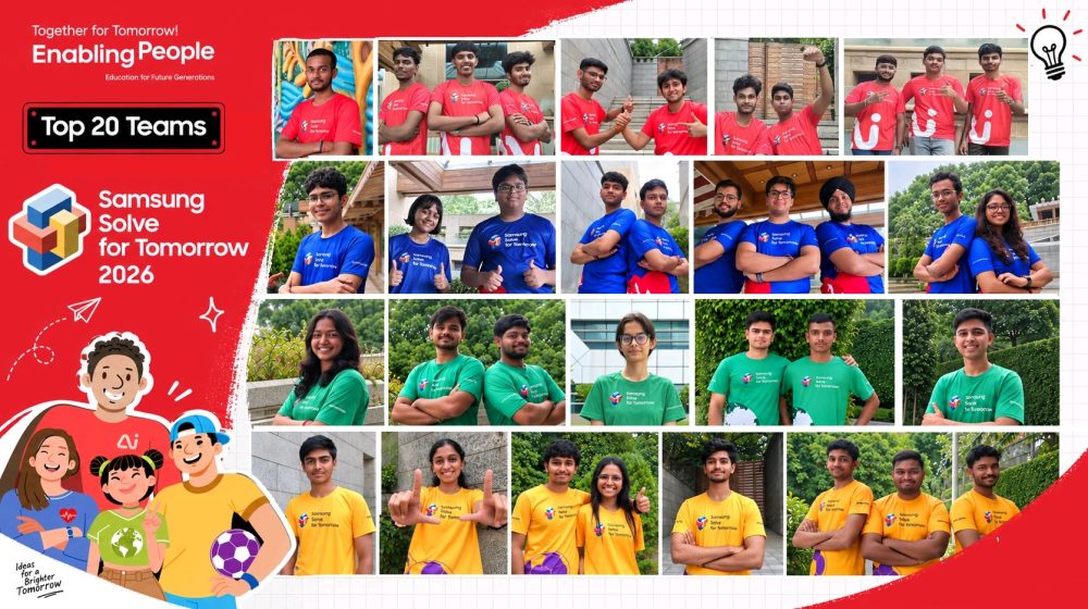 36 Young Indian Innovators Take Their Ideas to the National Stage with Samsung Solve for Tomorrow 2026