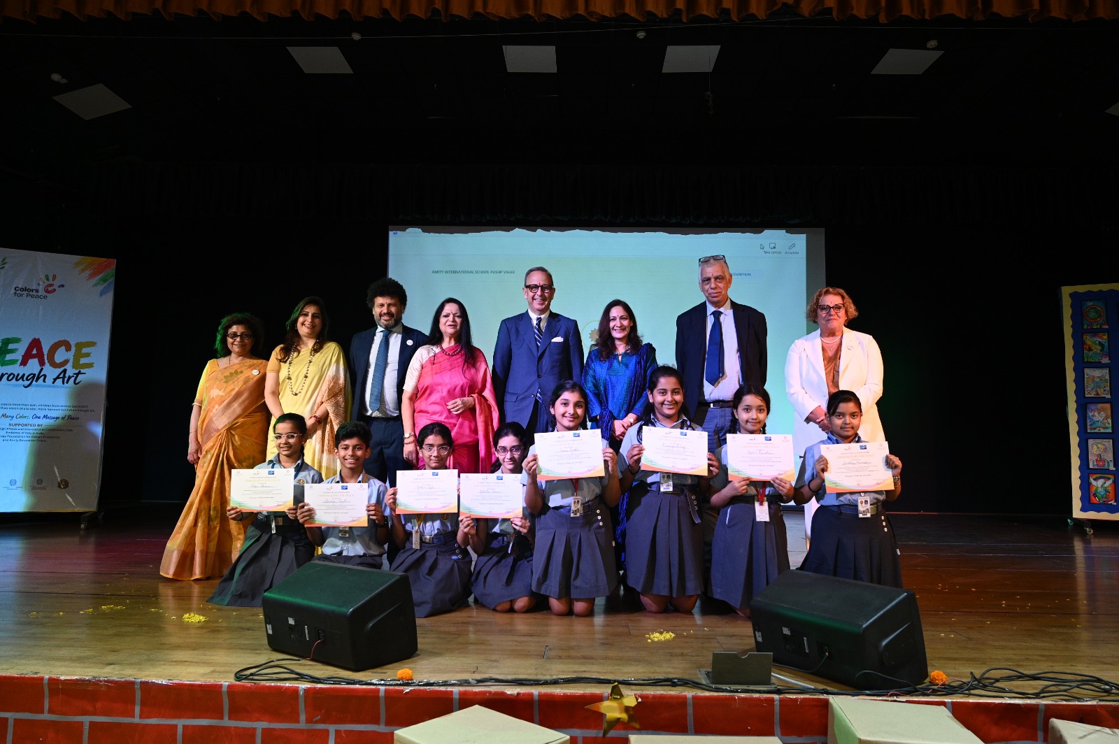 Global leaders and young voices come together for &lsquo;Colors for Peace&rsquo;, sees participation of 1500 students across the country