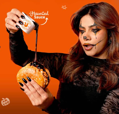 Popeyes&reg; India Unveils Limited-Edition Halloween Menu Featuring Its Viral Black Haunted Sauce