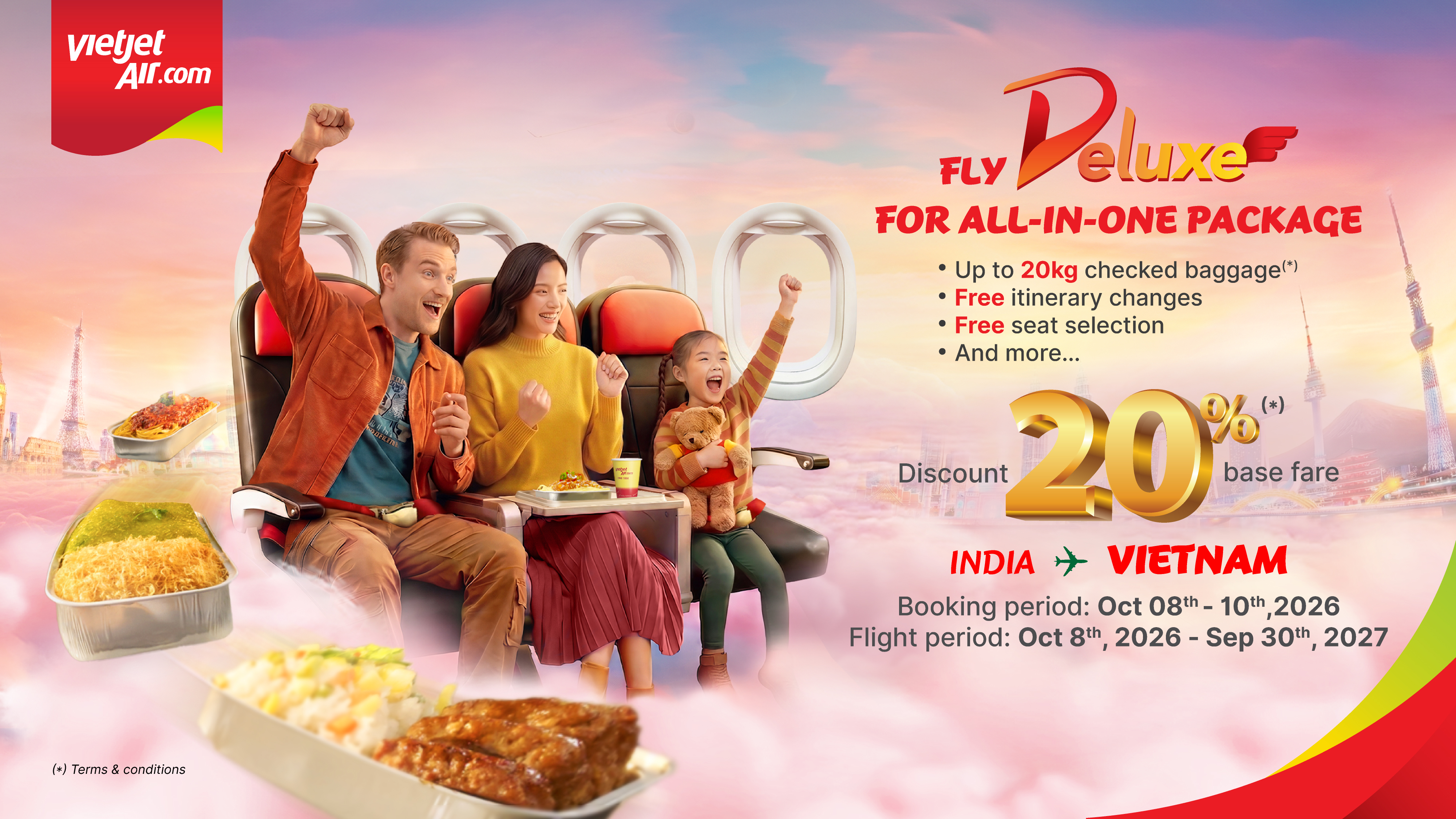 Vietjet offers Indian travelers tickets from INR 11 as international network expands