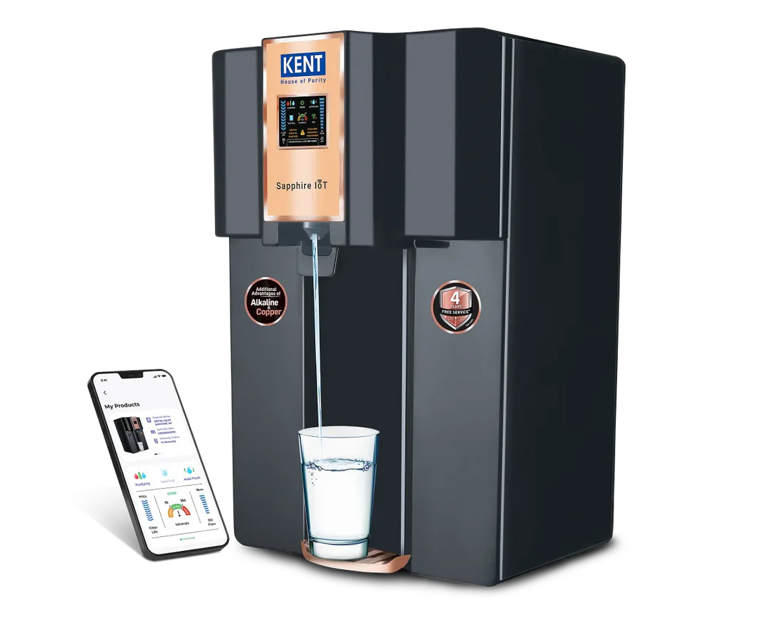 KENT Launches Sapphire IoT &ndash; An IoT-Enabled RO Water Purifier with Intelligent Monitoring & App-Based Control
