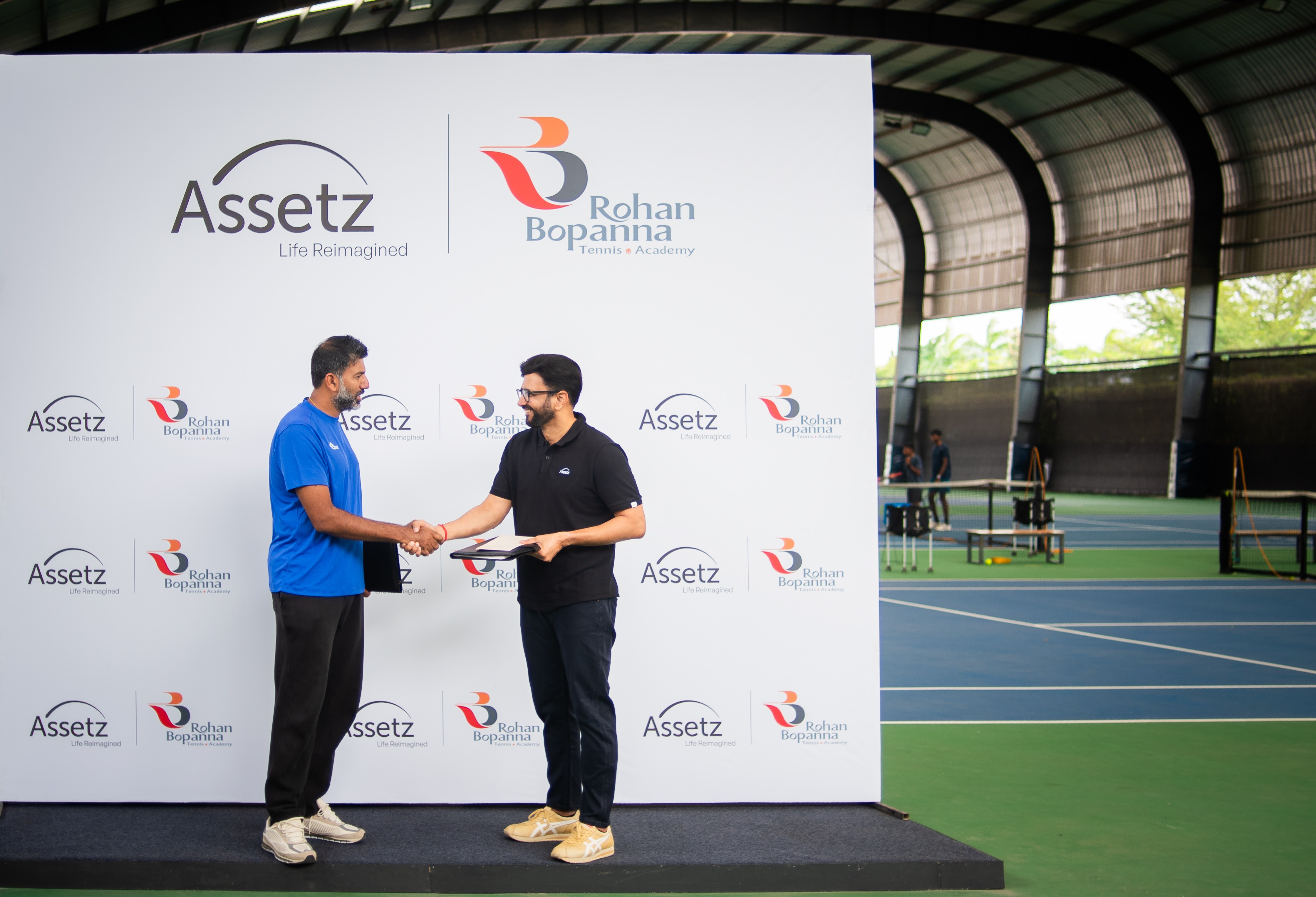 Assetz Announces Partnership with Rohan Bopanna Tennis Academy