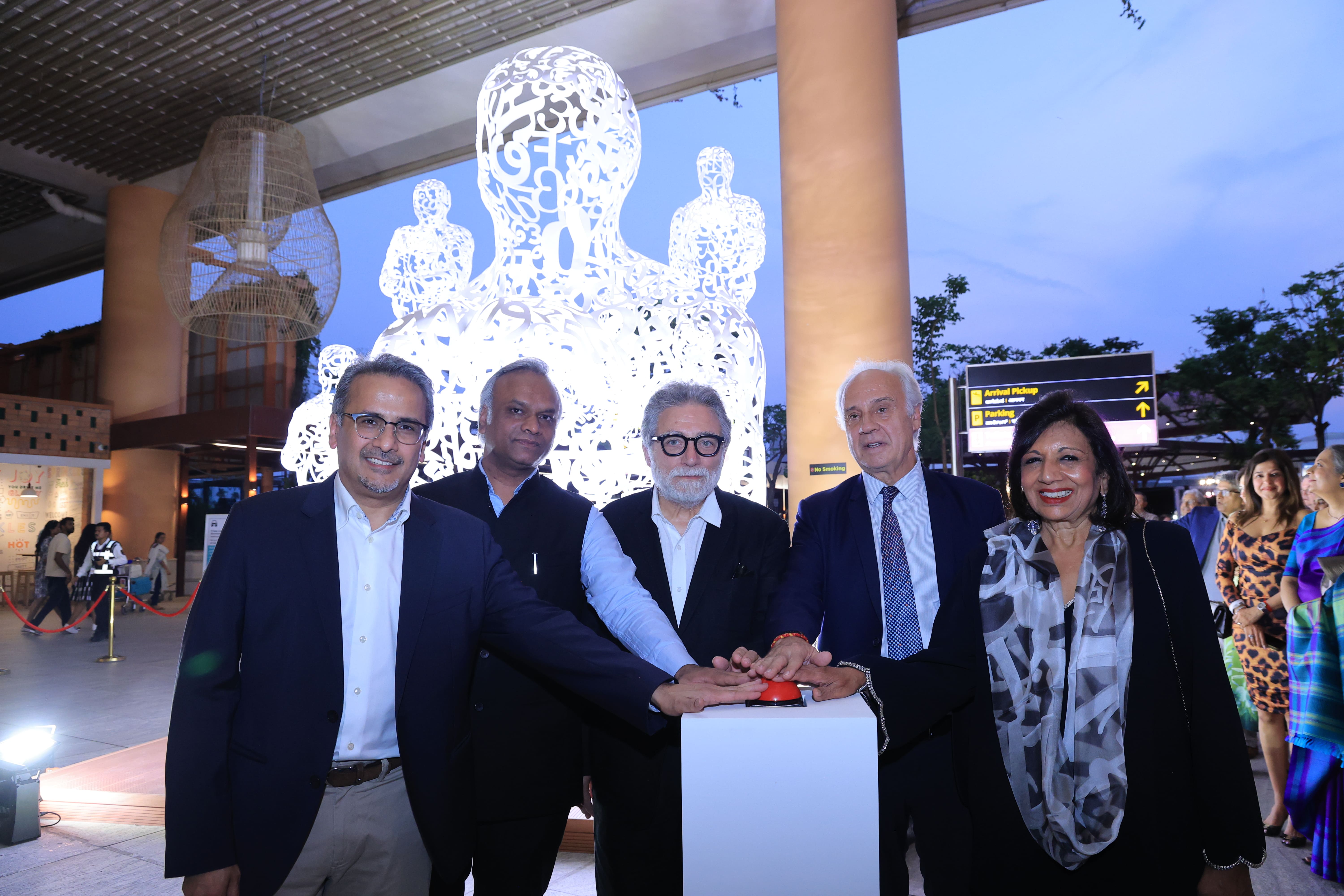 Biocon Foundation and BIAL Unveil Jaume Plensa&rsquo;s Sculpture Bengaluru&rsquo;s Soul at Kempegowda International Airport Bengaluru
