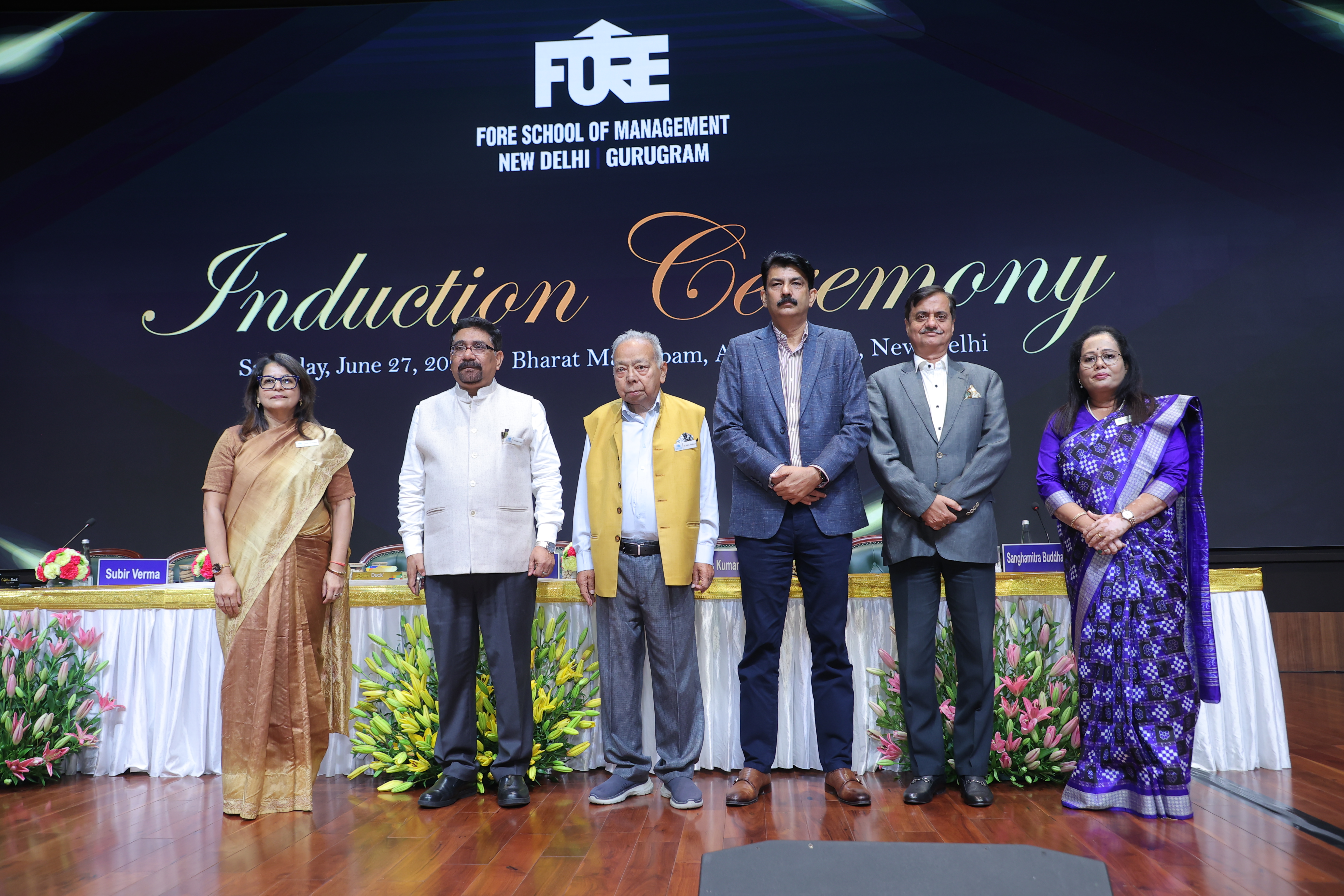 FORE School of Management Hosts Induction Ceremony for PGDM 2026&ndash;28 and FPM Batch-08