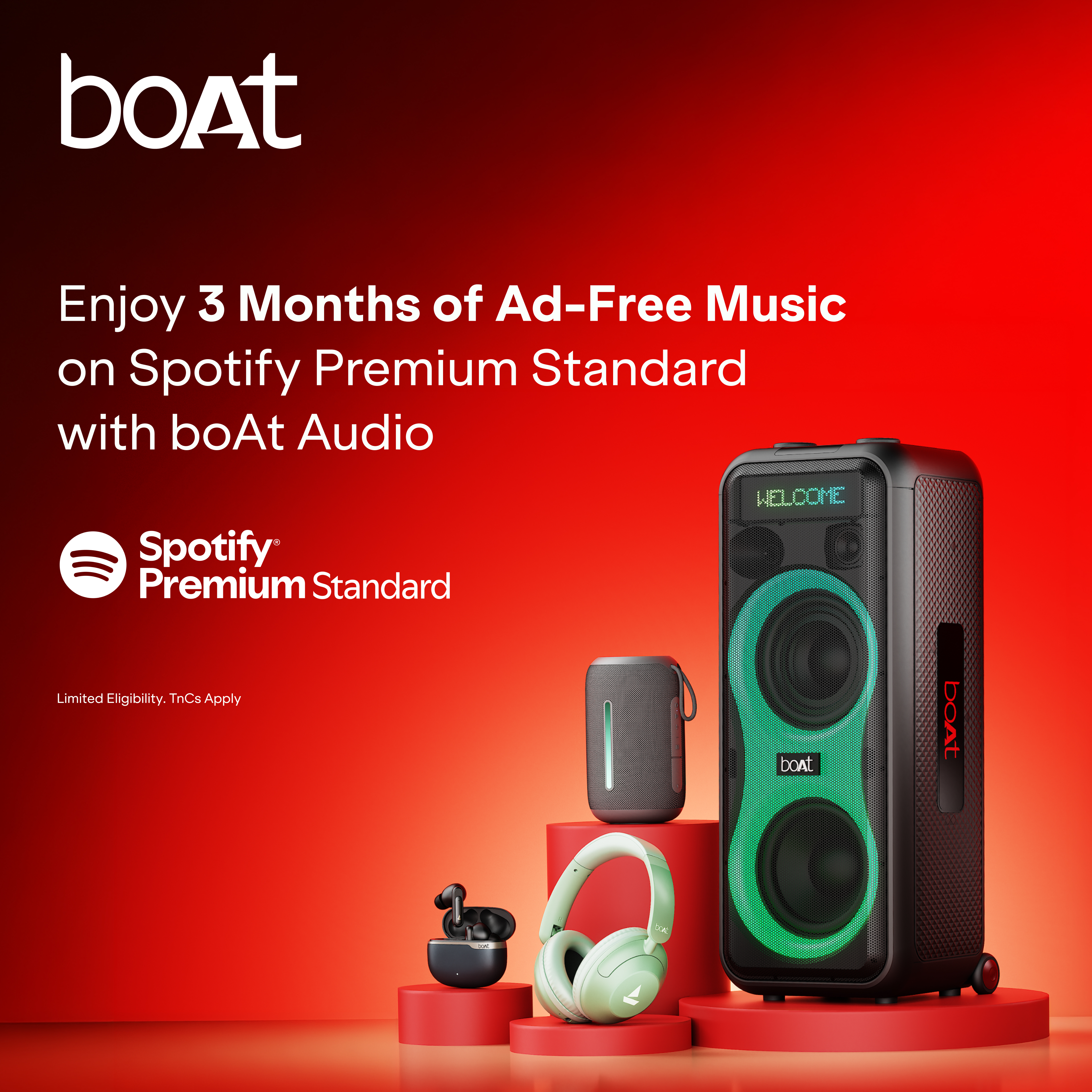 boAt and Spotify Premium Partner to Deliver the Complete Music Experience