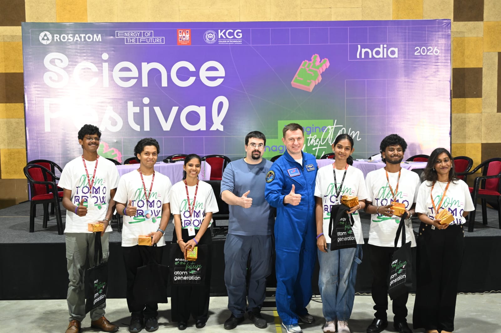 Beyond Earth: Russian Cosmonaut Highlights the Mental and Physical Demands of Space Exploration at KCG Science Festival