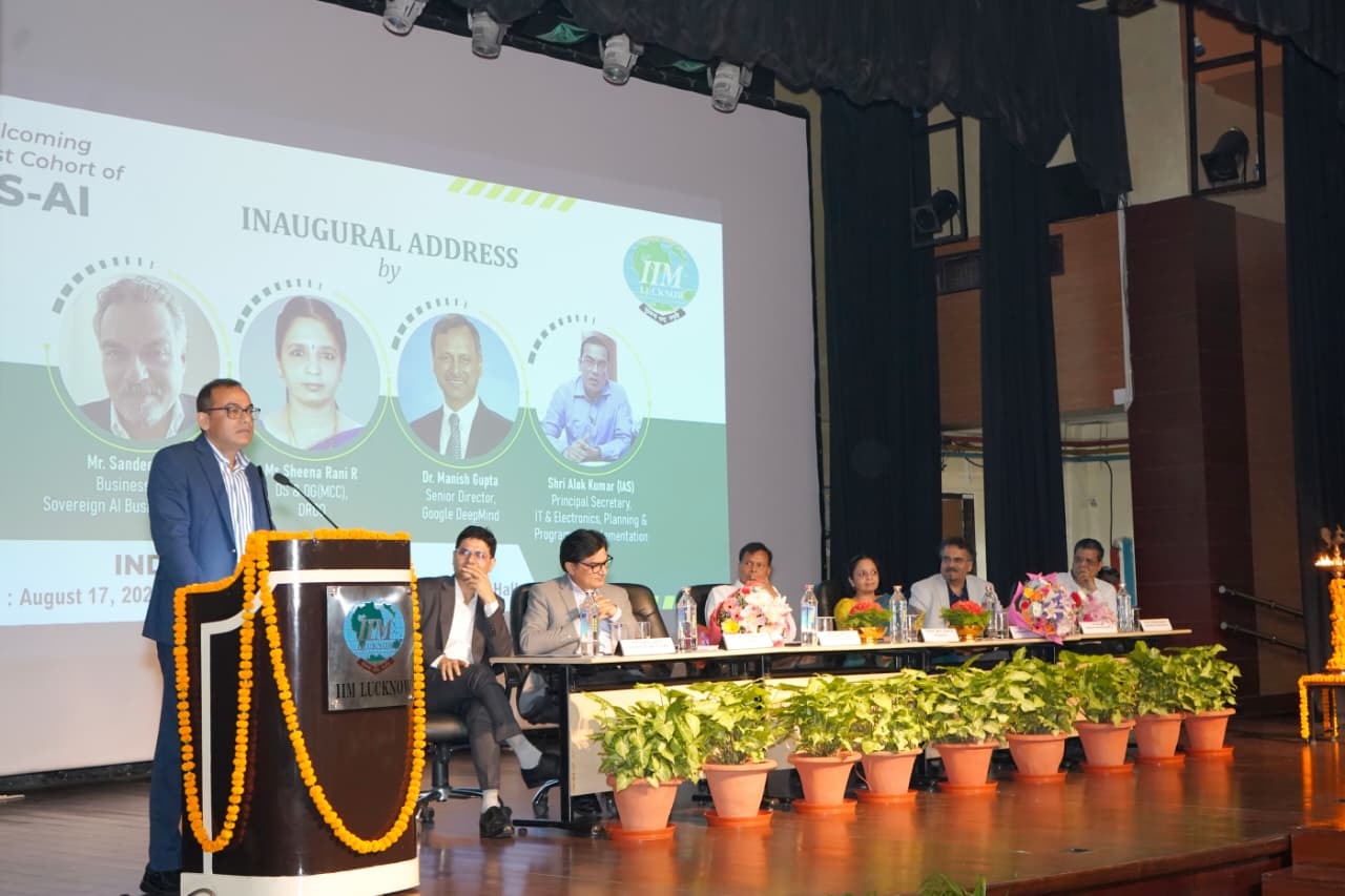 IIM Lucknow welcomes first cohort of its BS (AI & Business Analytics) Programme