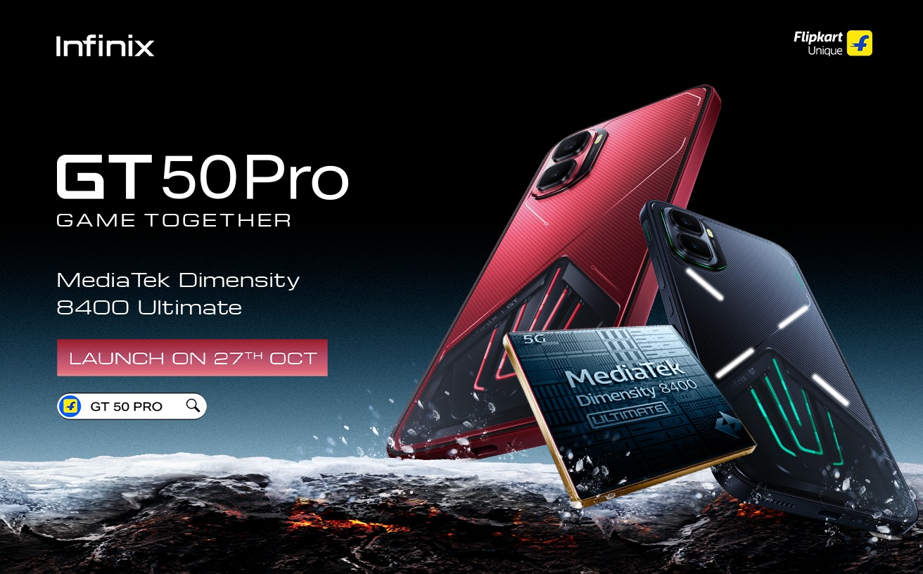 Infinix GT 50 Pro Combines Dimensity 8400 Ultimate Power with Advanced Liquid Cooling for Gaming