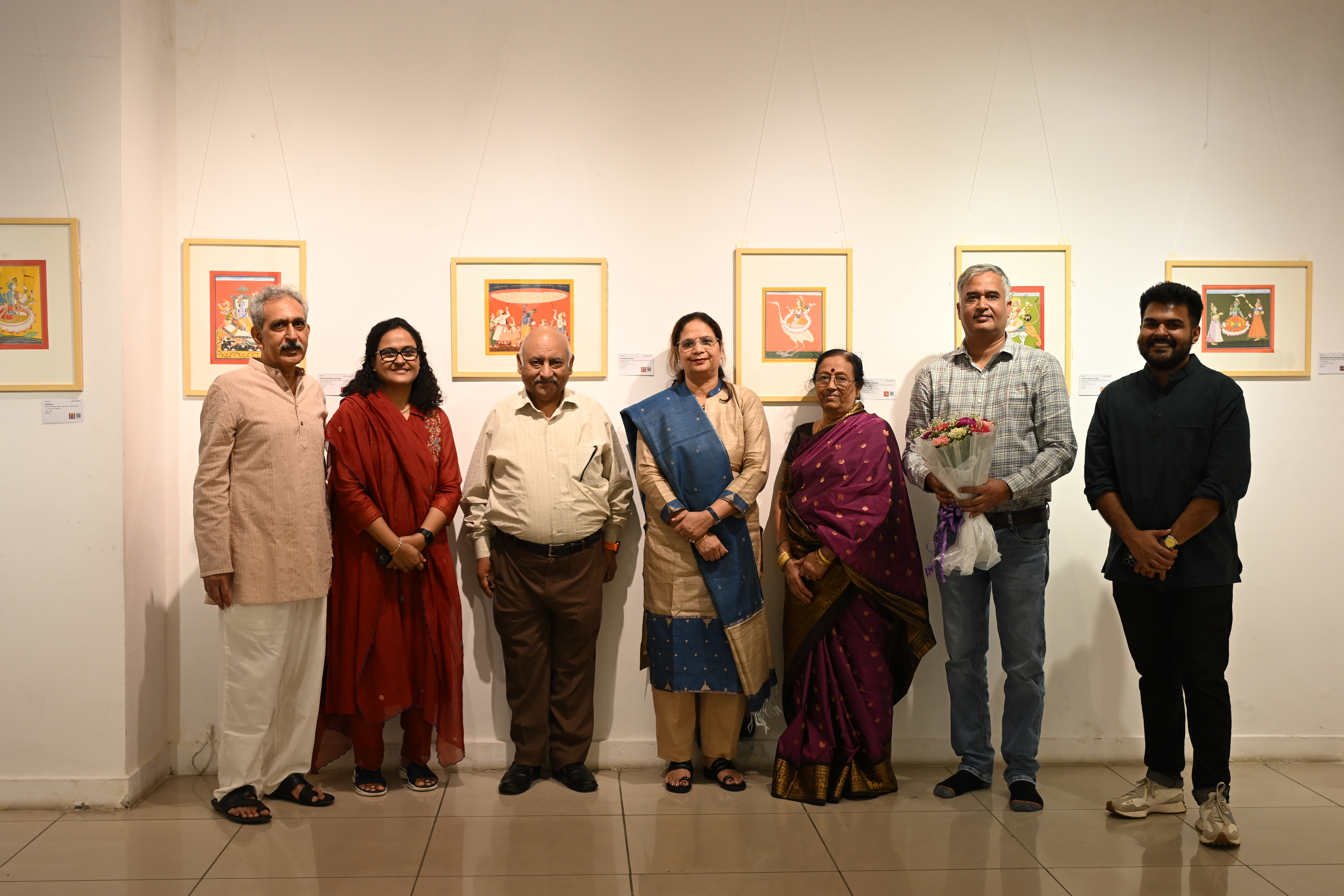 Lalita Kapilavai’s ‘Kalaprayanam’ Art Exhibition Opens at State Art Gallery in Hyderabad