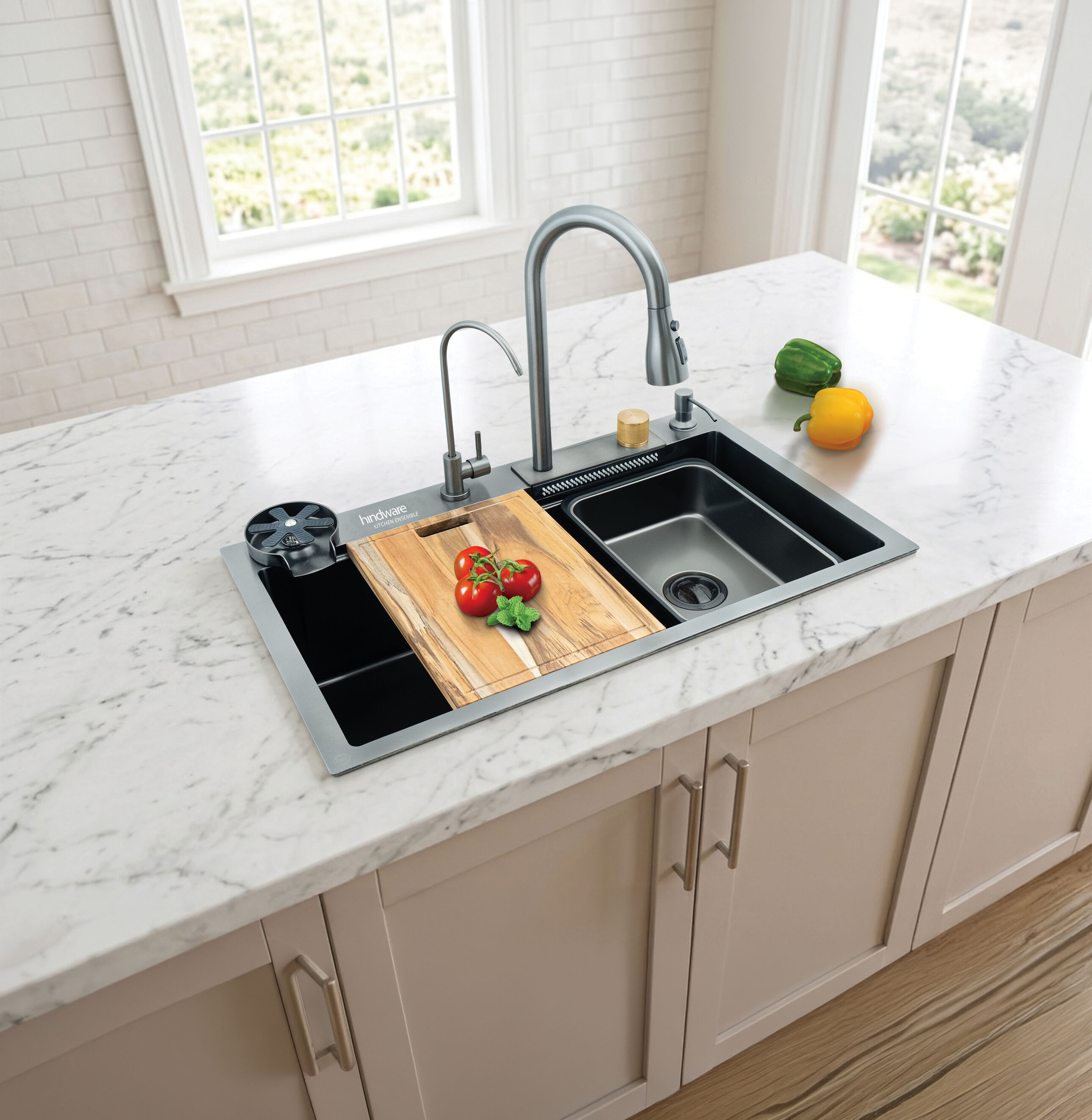 Hindware Home Innovation Limited Introduces Grace Black PVD Kitchen Sink for Durable, Modern Living
