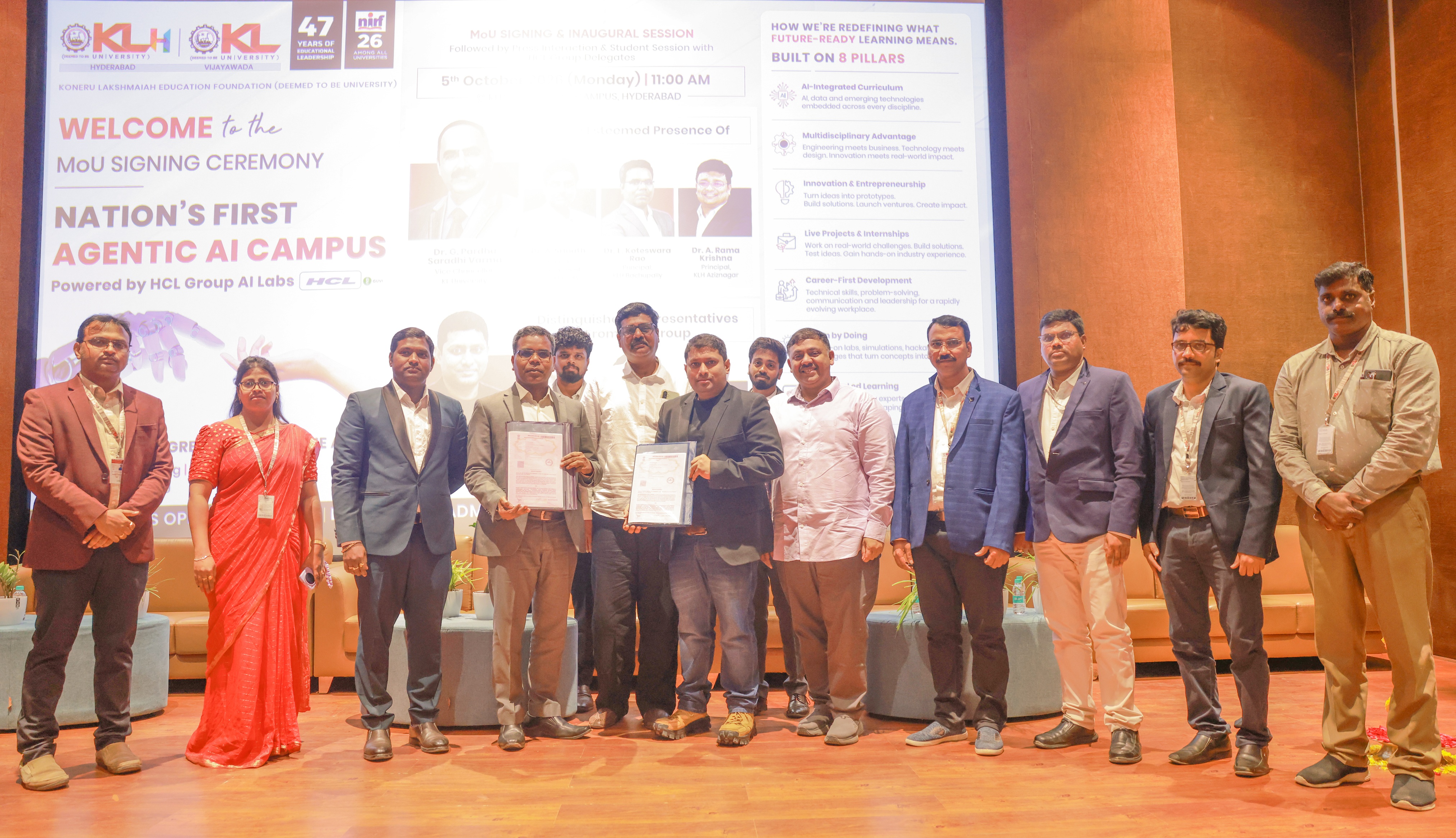 India&rsquo;s First Agentic AI Campus Takes Shape at KLH Hyderabad