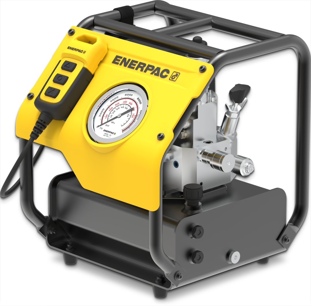 Enerpac Introduces Lightweight Electric Hydraulic Torque wrench pump for Remote and Hard-to-Access Worksites Portable performance wherever you need it