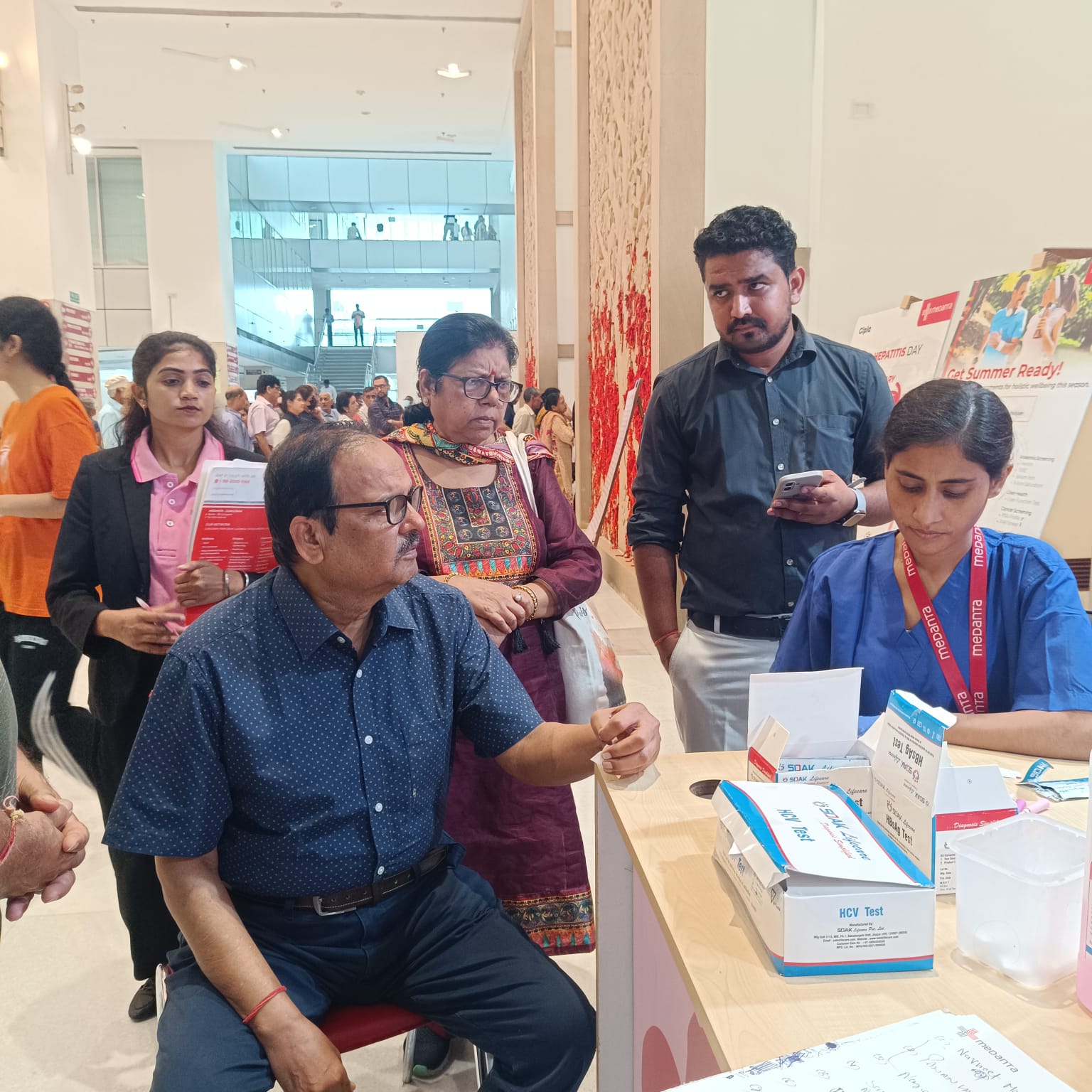 Putting Prevention First, Medanta Conducts Hepatitis Screening for 1,200 People