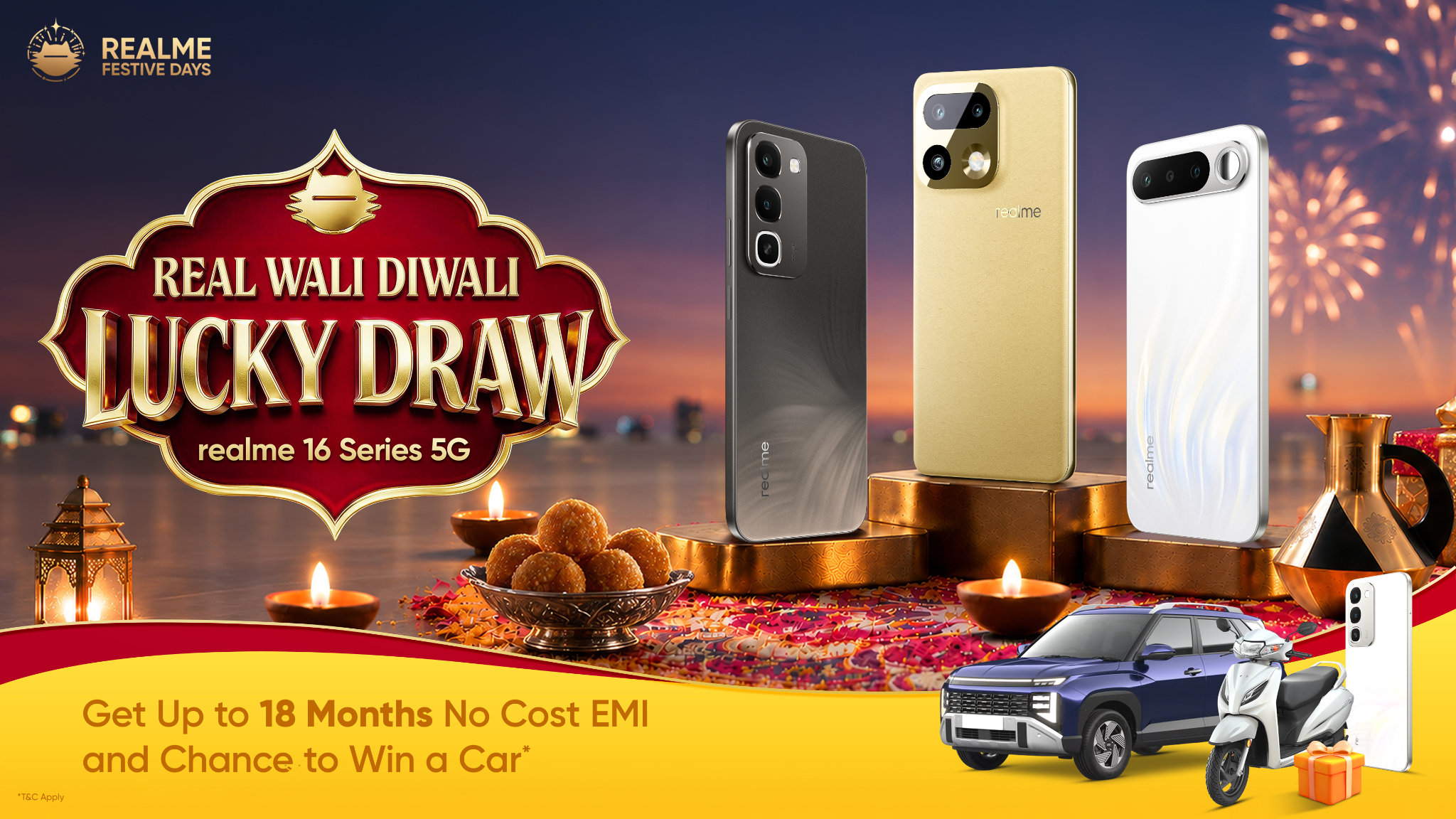 realme adds excitement to festive shopping with realme 16 Series Lucky Draw and exciting rewards for consumers