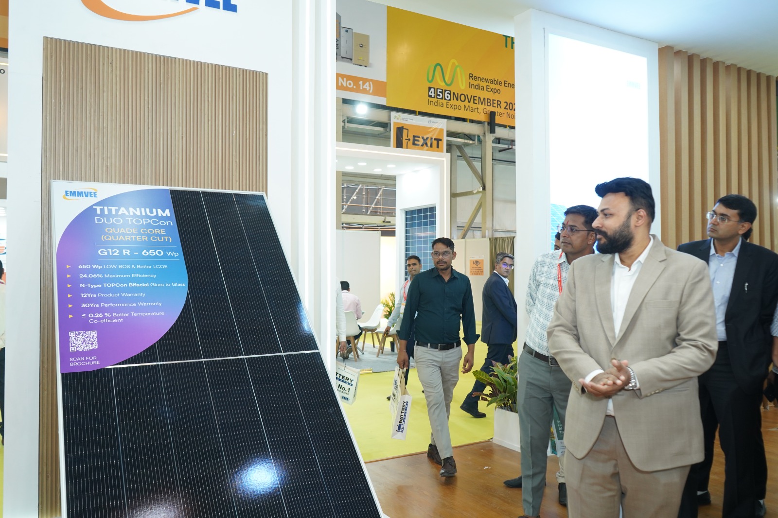 REI Expo | Emmvee unveils India&rsquo;s first Quarter-Cut Module