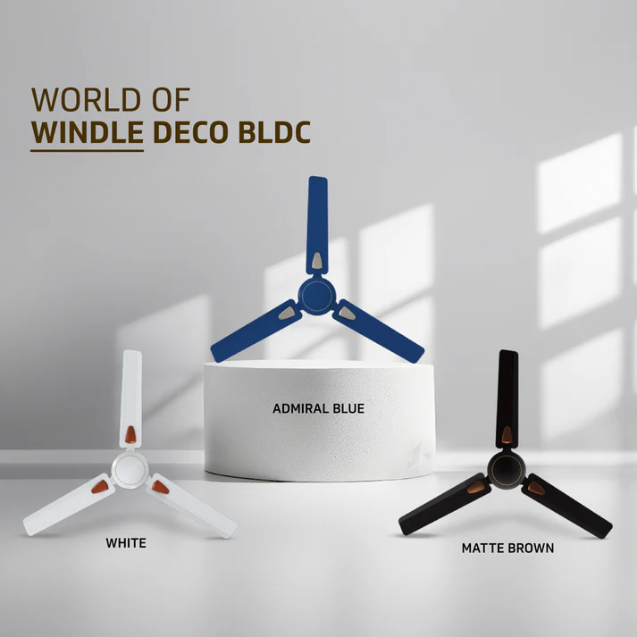 V-Guard Unveils Windle Deco BLDC Ceiling Fan: Where Contemporary Design Meets Smart Performance and Energy Efficiency