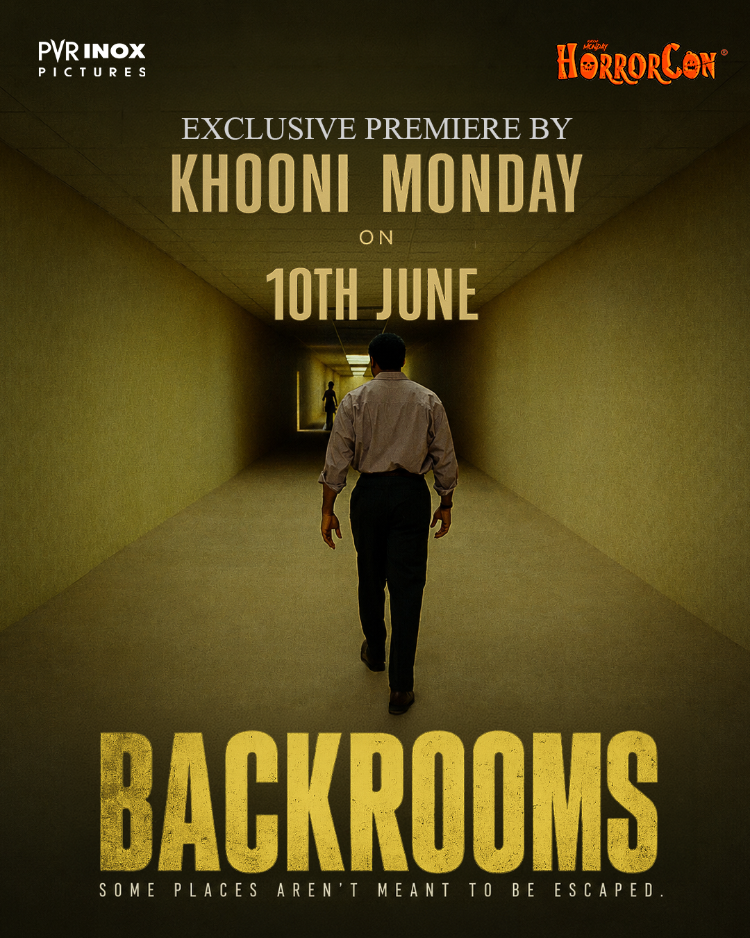 From YouTube to Cinemas: PVR INOX Partners with Khooni Monday & HorrorCon India For The Premiere of Global Record Breaker A24&rsquo;s Backrooms