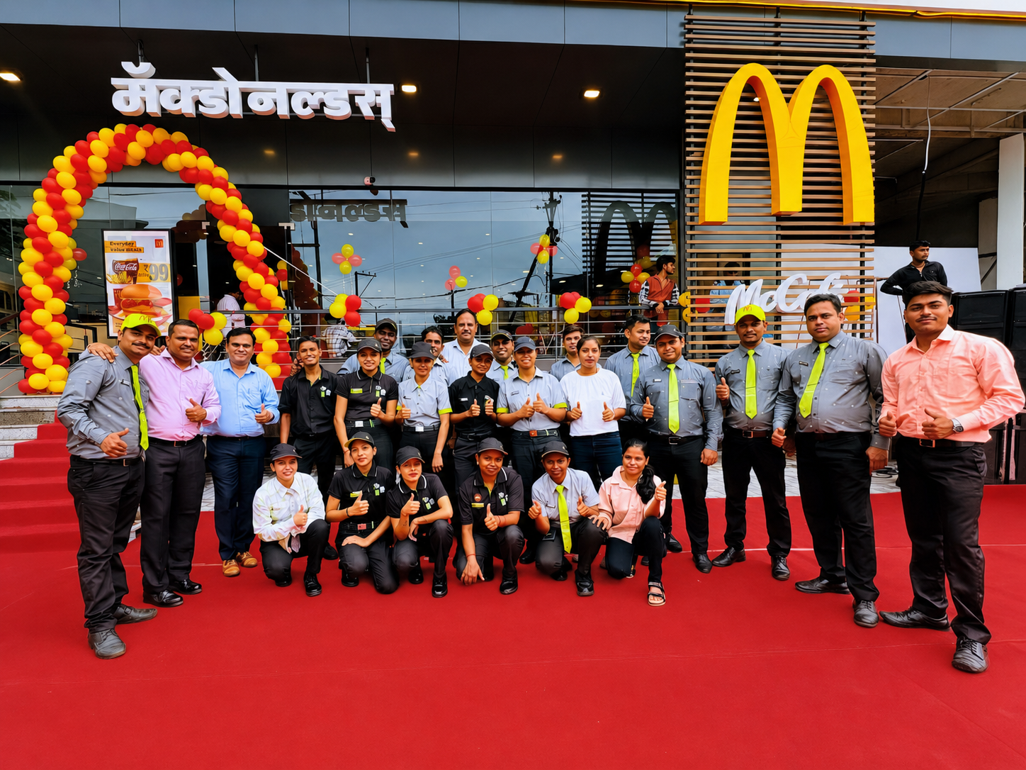 McD McDonald's expands Chhattisgarh presence with Raipur's first High Street restaurant in Shankar Nagar