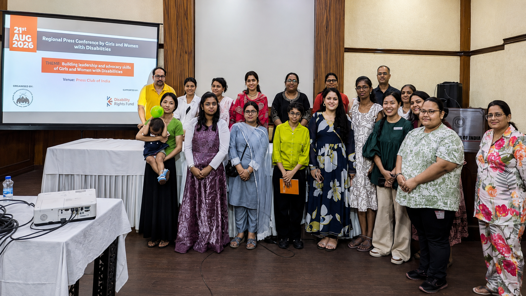 Udaan network, Sense International India’s network of adults with deafblindness brings girls and women with deafblindness to the forefront of Advocacy