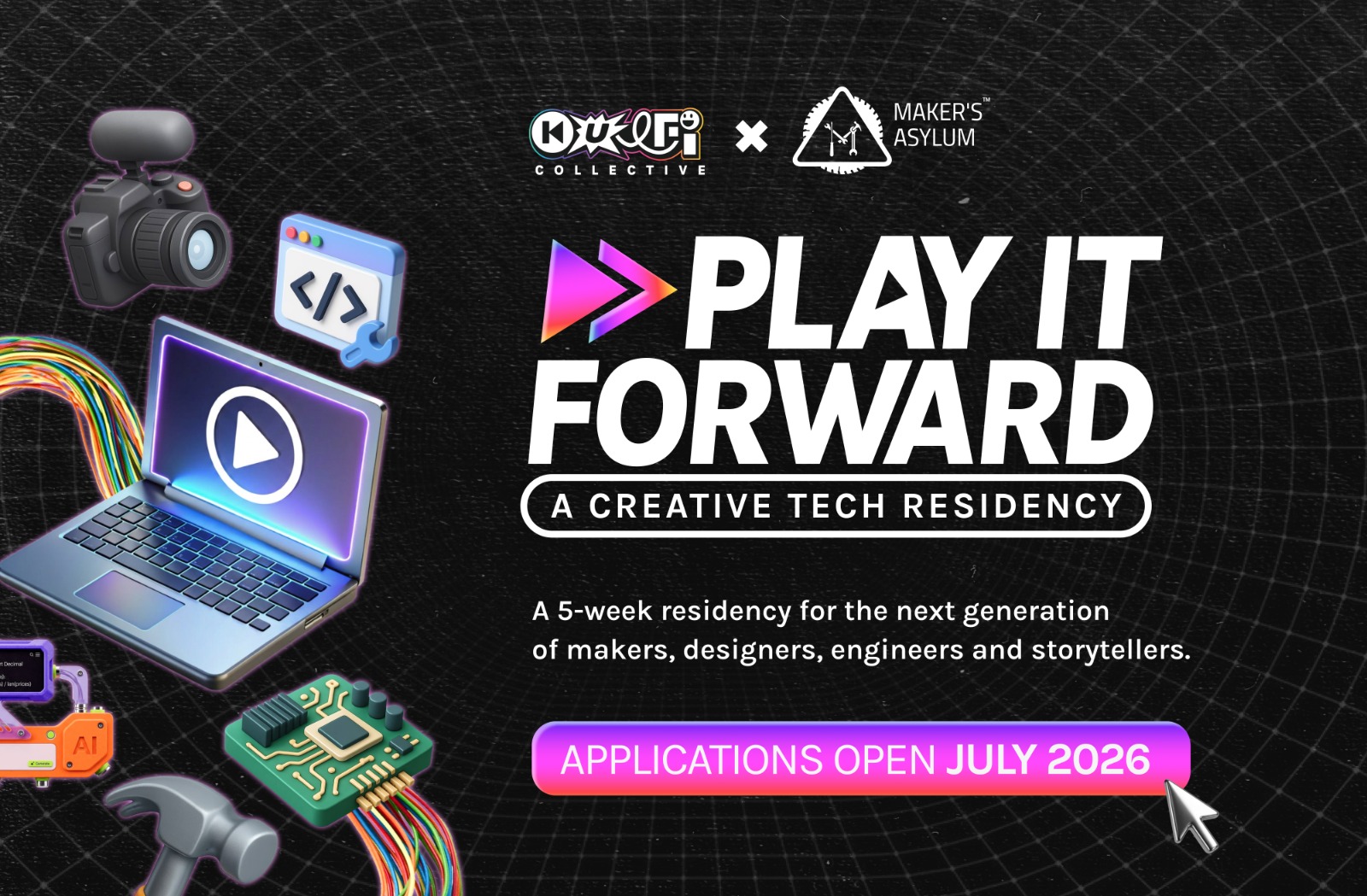 Kulfi Collective launches &lsquo;Play It Forward,' a five week residency in association with Maker&rsquo;s Asylum for India&rsquo;s Next Generation of Creative Technologists