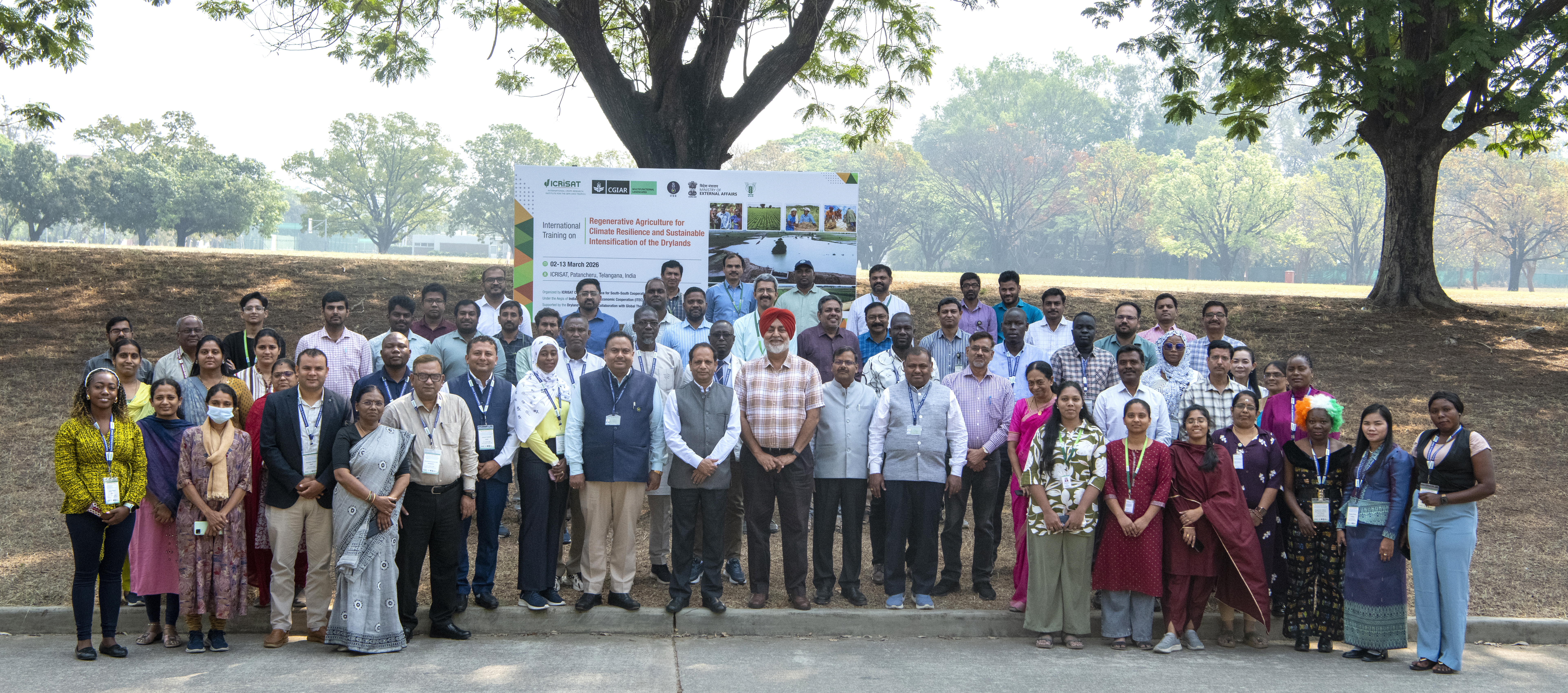 ICRISAT Strengthens South&ndash;South Collaboration through ISSCA and ITEC Global Training Programs