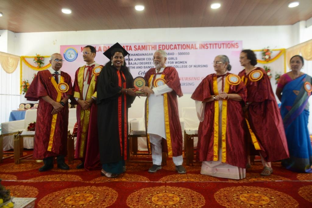 MDS & Bansilal Malani College of Nursing Celebrates Graduation of Fifth Batch of B.Sc. Nursing Students