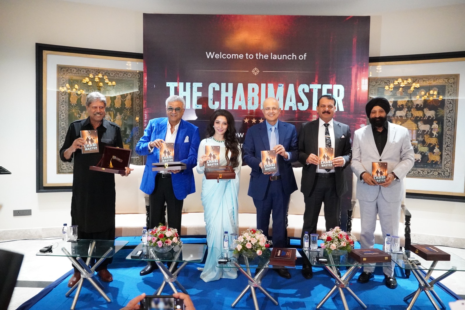 Harvinder Singh Sikka&rsquo;s Spy Thriller The Chabi Master Launched in New Delhi