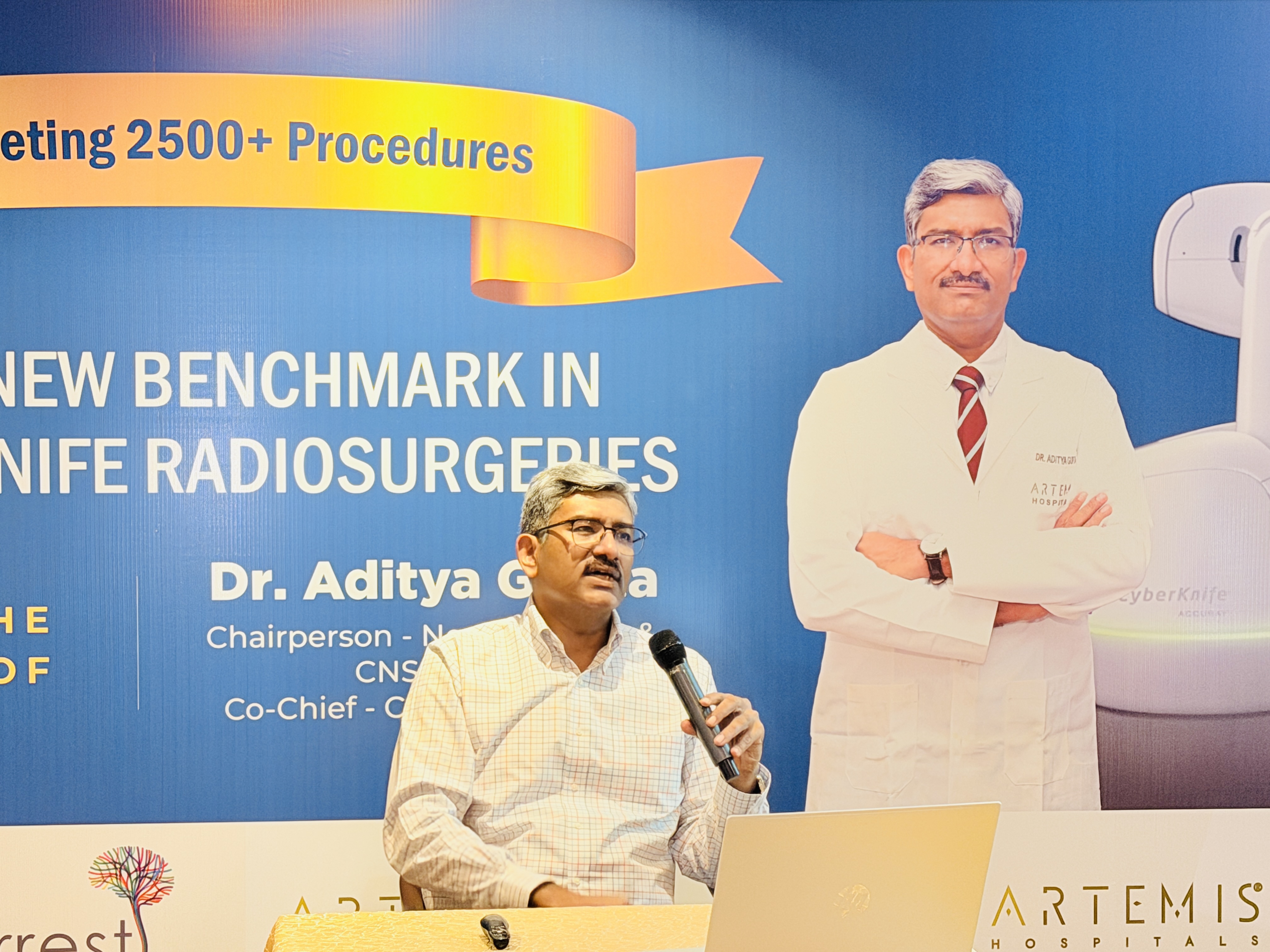 2,500 plus CyberKnife Procedures at Artemis Hospital Gurugram Highlight Growing Role of Precision Radiosurgery