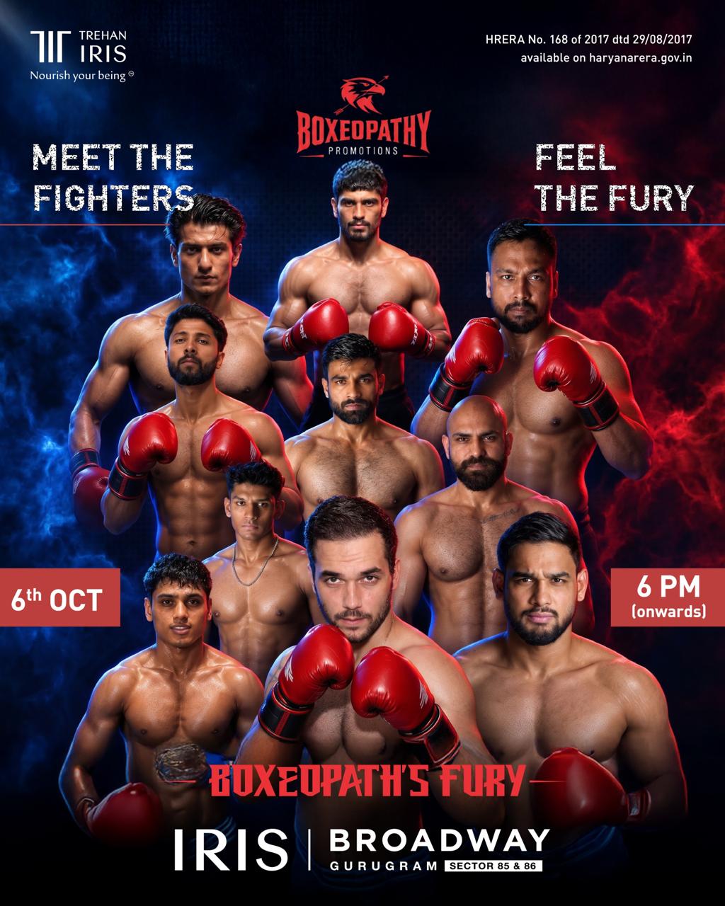 Boxeopath&rsquo;s Fury to bring India&rsquo;s best boxers to IRIS Broadway Gurugram on October 6