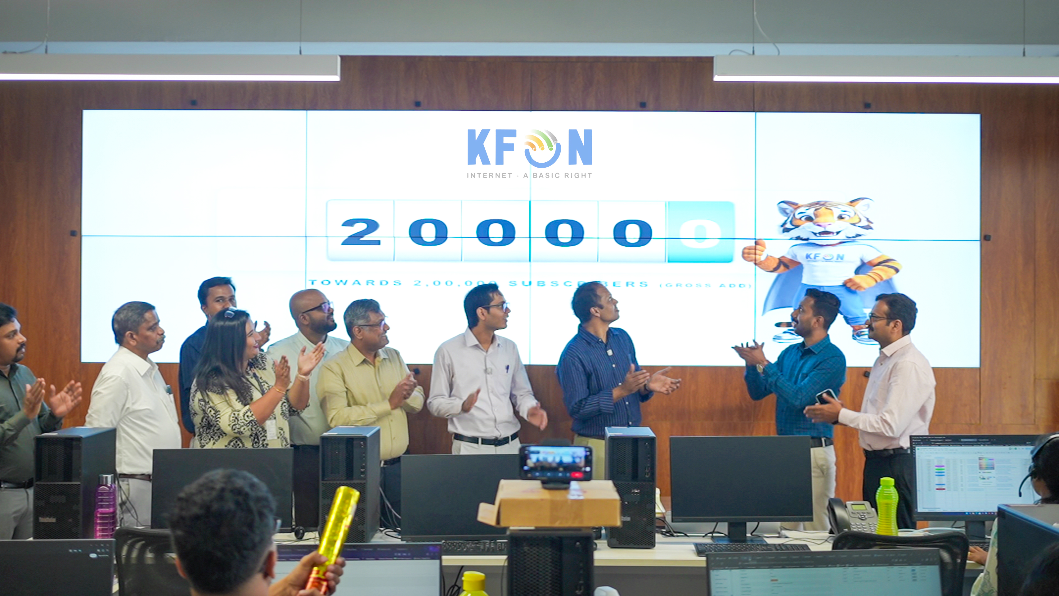 KFON Crosses Two Lakh Connections; Marks New Milestone in Digital Connectivity