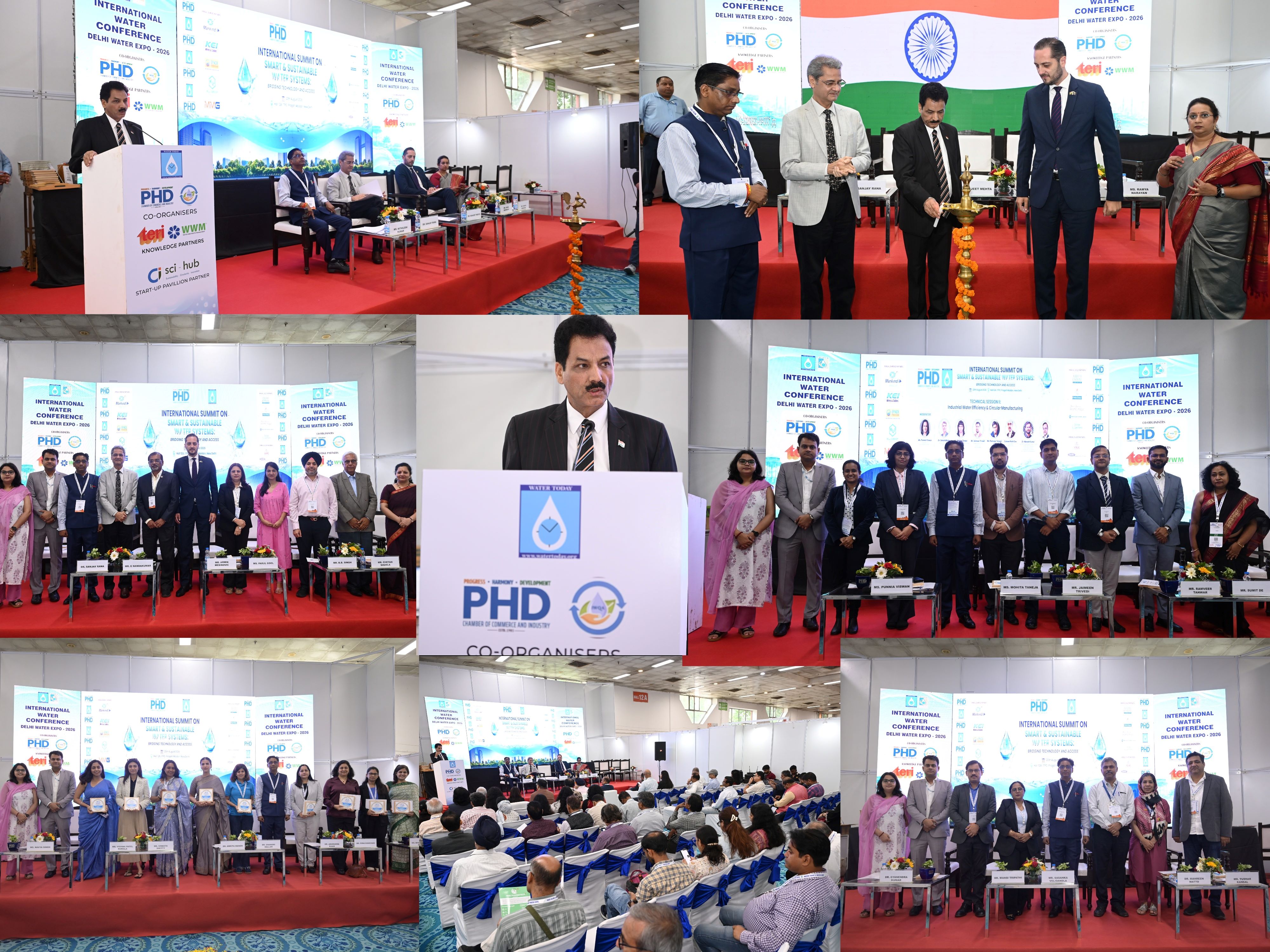 PHDCCI Hosts International Summit on Smart & Sustainable Water Systems in New Delhi