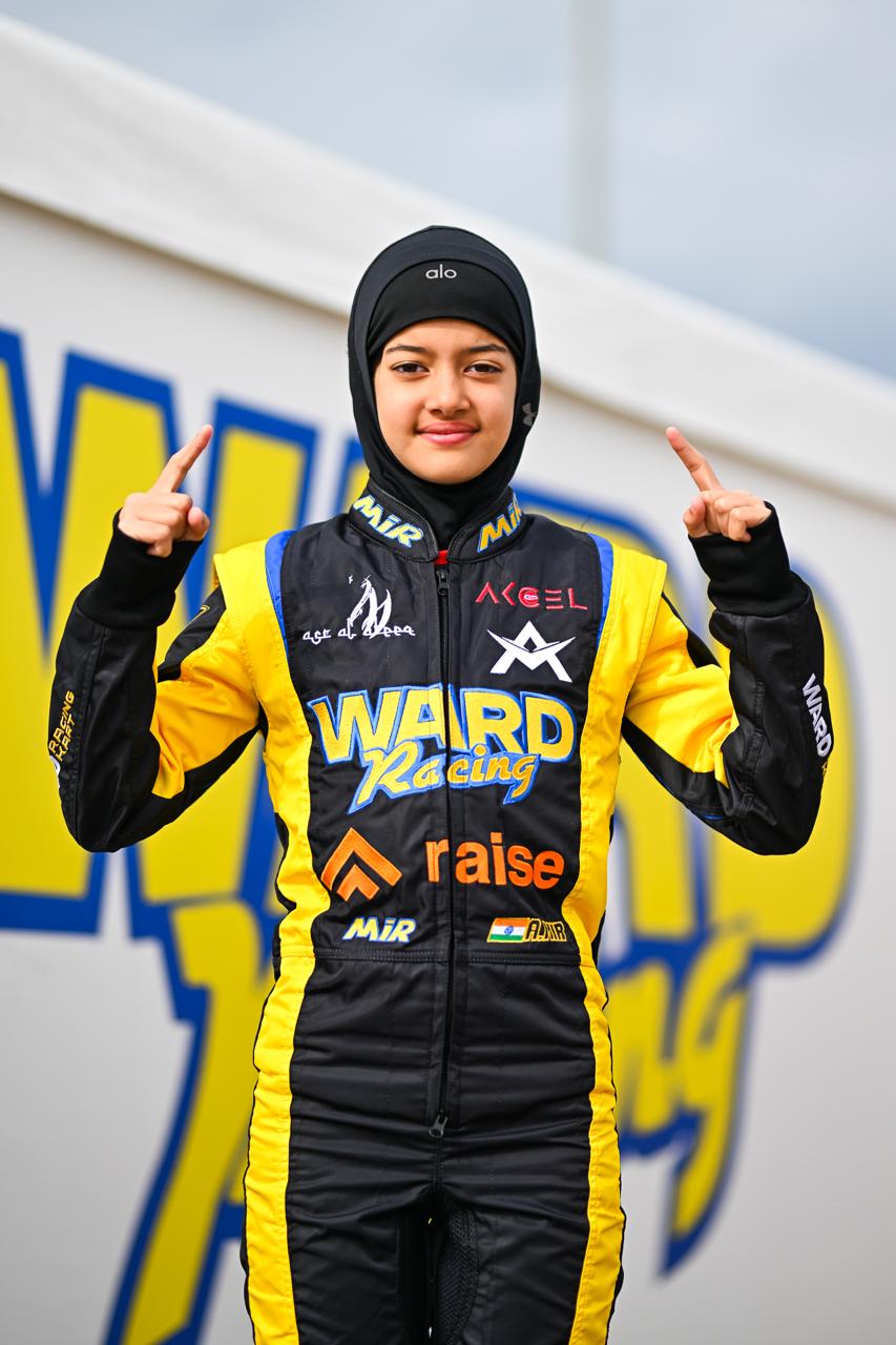 JK Tyre signs 11-year-old Karting sensation Atiqa Mir