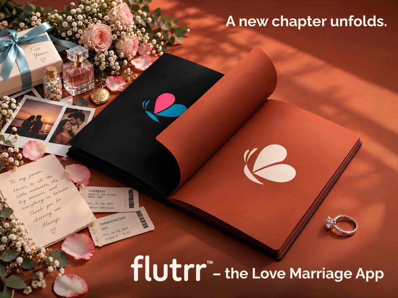 flutrr Launches &lsquo;The Love Marriage App&rsquo;, Creating a New Way for Indians to Find a Life Partner