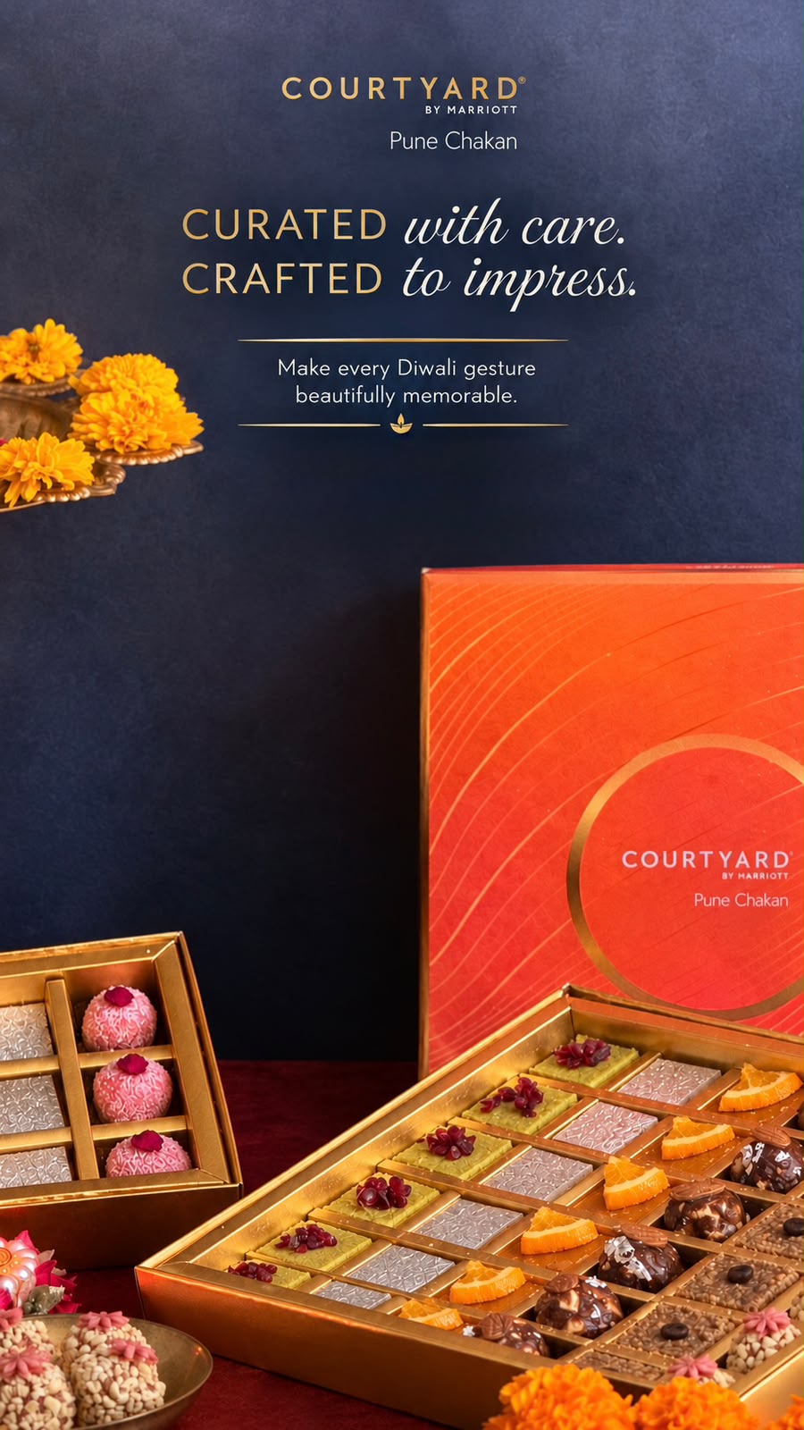 Courtyard by Marriott Pune Chakan Unveils Its Diwali Gifting Collection: Curated with Care, Crafted to Impress