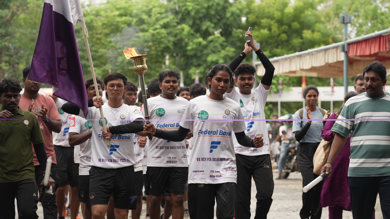 ROM 2026 – The Physio Run for Drug-Free India Concludes at SRM Institute of Science and Technology