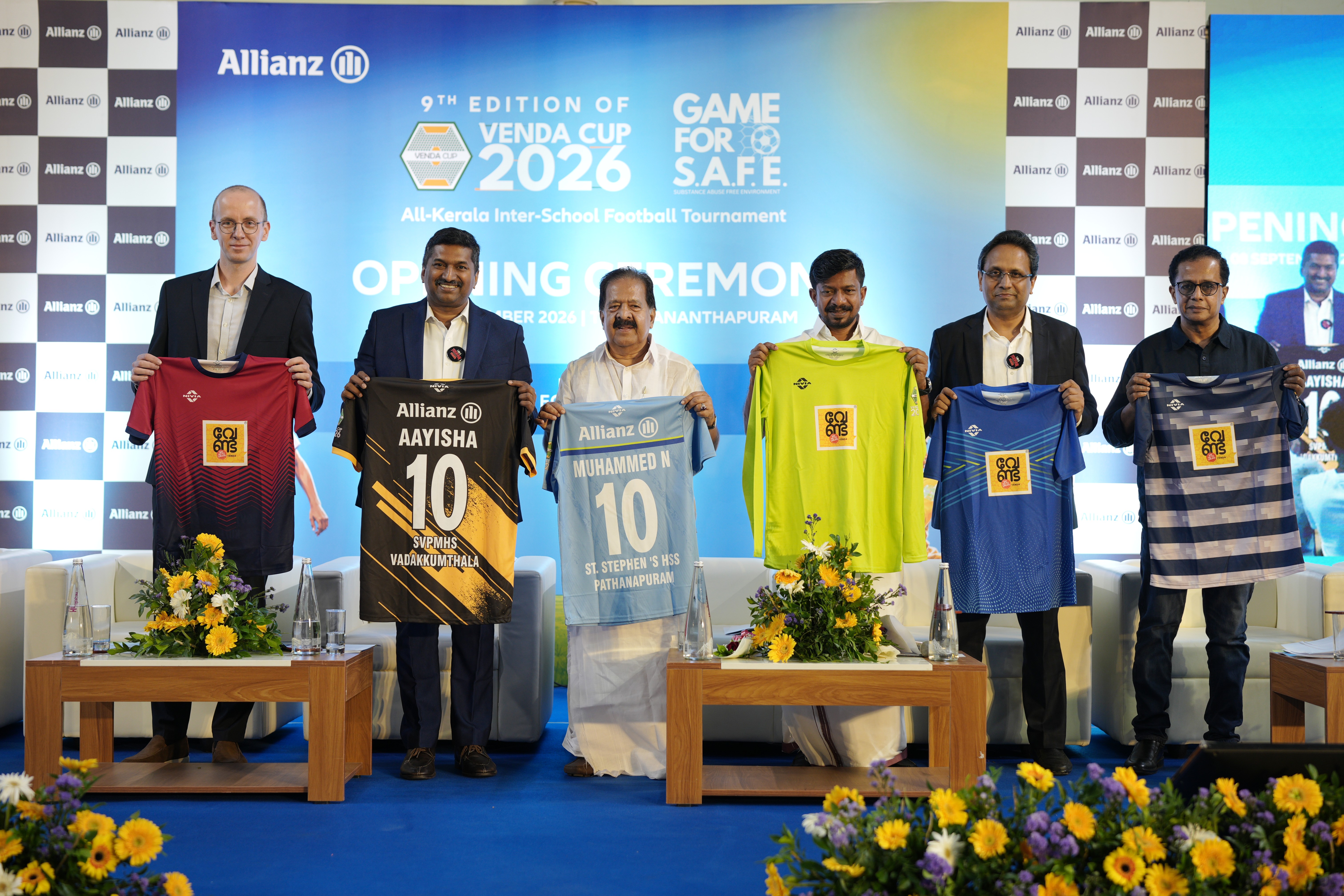 Allianz Services India Powers VENDA Cup 2026 &ndash; Kerala's Largest All-Kerala Inter-School Football Tournament Against Drug Abuse
