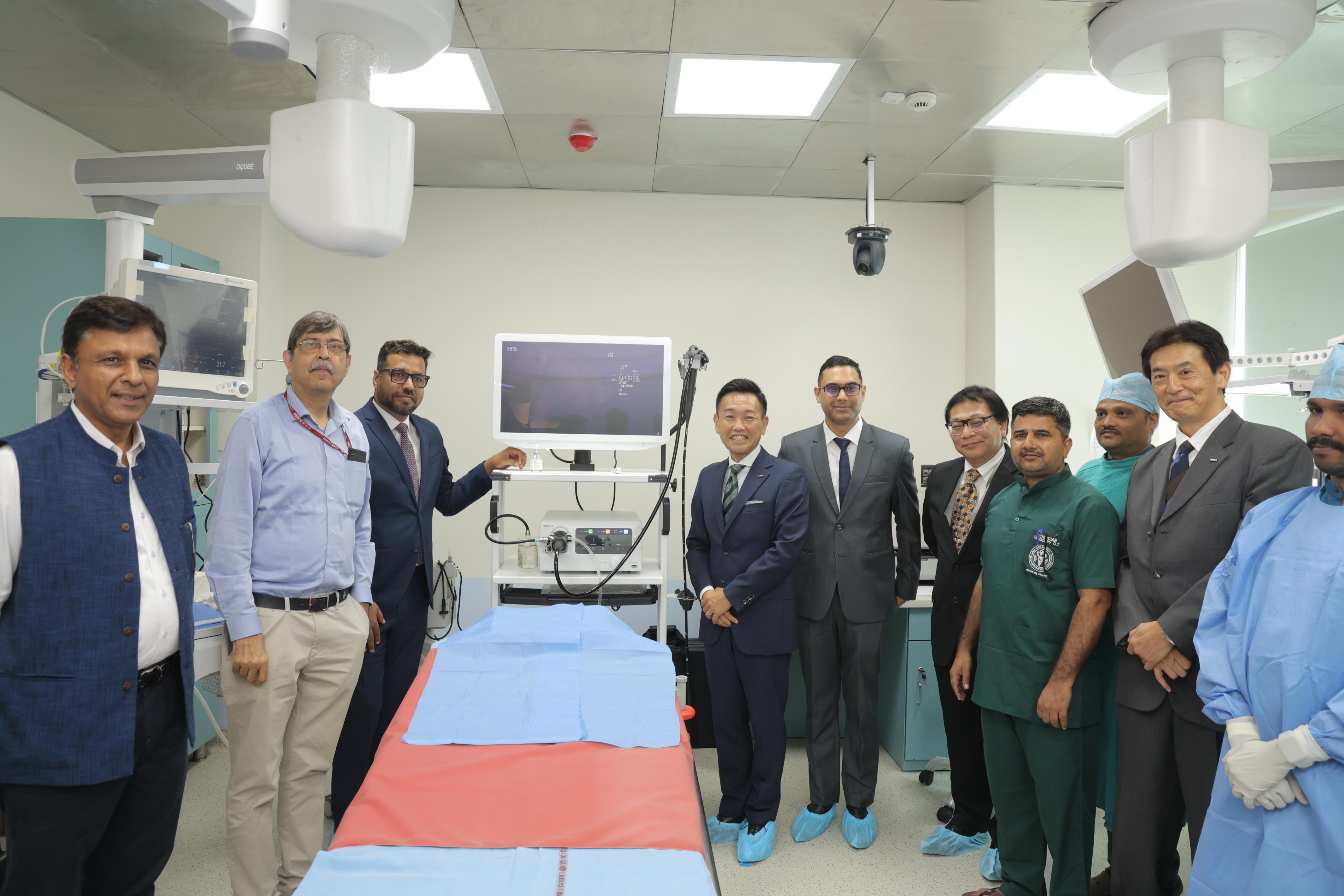 FUJIFILM India Dedicates First “Made in India” EP-6000 Endoscopy System to AIIMS, New Delhi