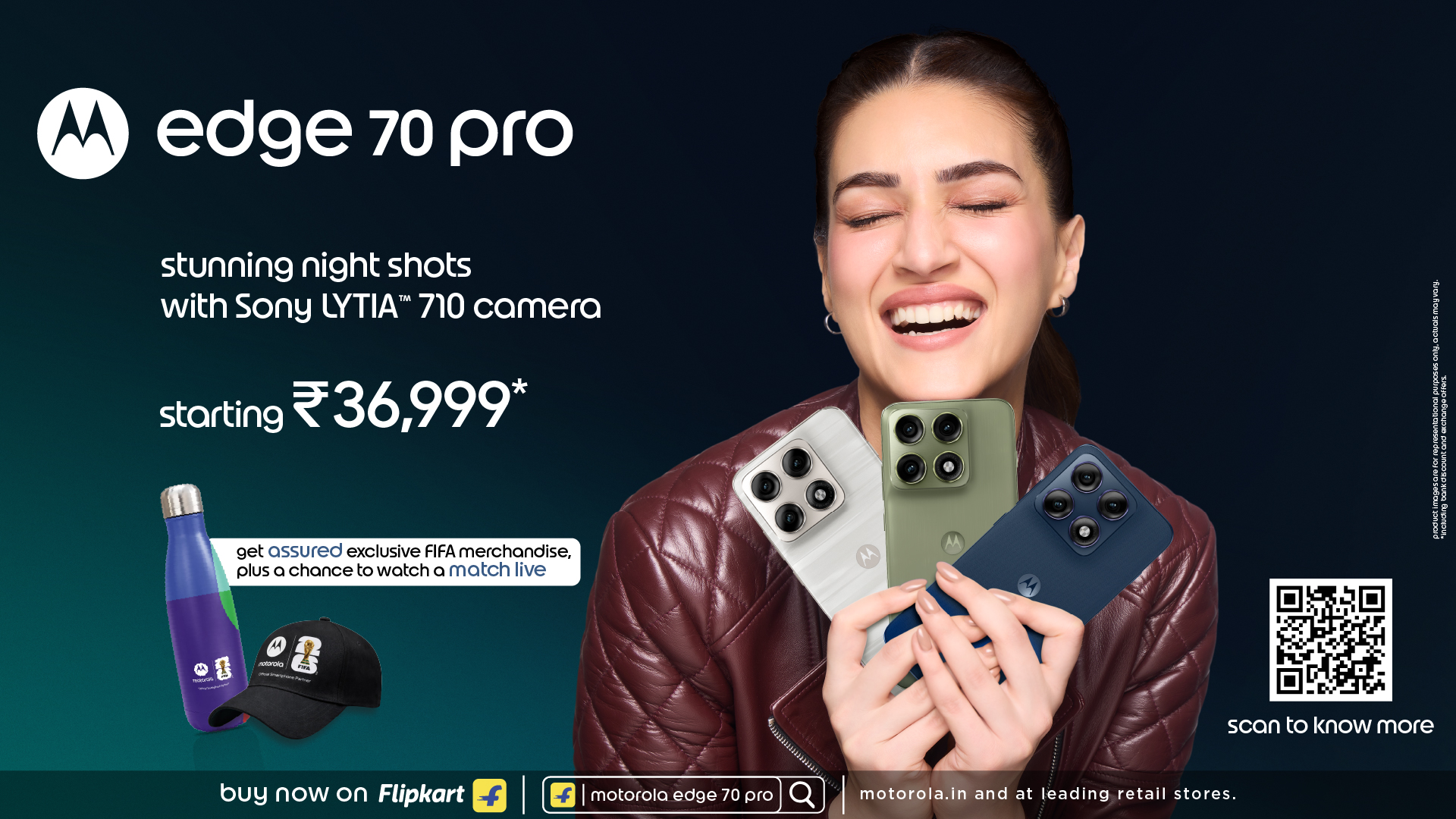 Motorola Edge 70 Pro Goes on Sale with 50MP Sony LYTIA Camera, Dimensity 8500 Extreme & FIFA Perks