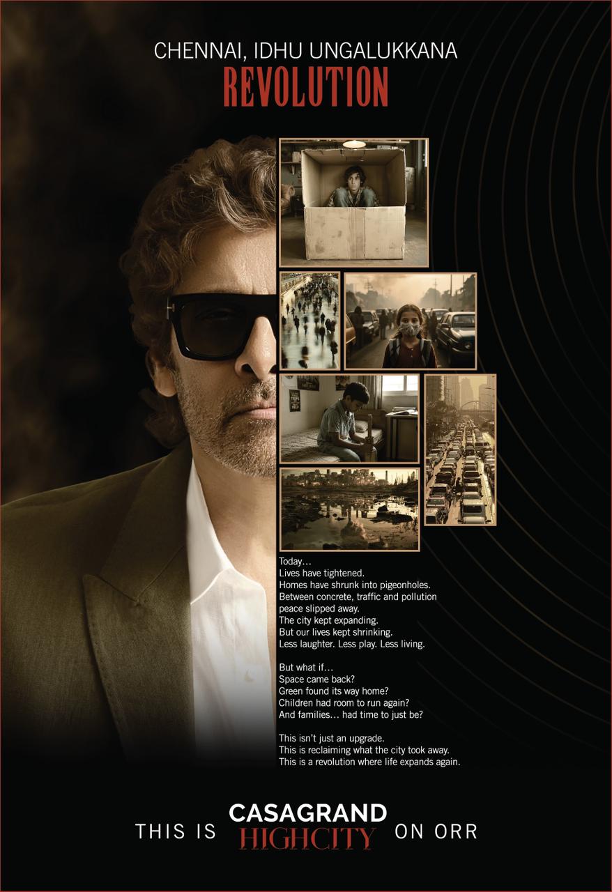 Casagrand Onboards Actor Chiyaan Vikram to Front Its Largest-Ever Residential Project, Casagrand Highcity
