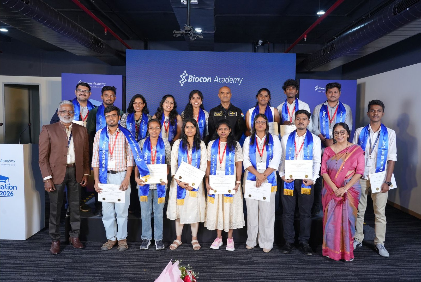 Biocon Academy Hosts 10th Graduation Ceremony in 2026,  156 Students Graduate Across Five Programs