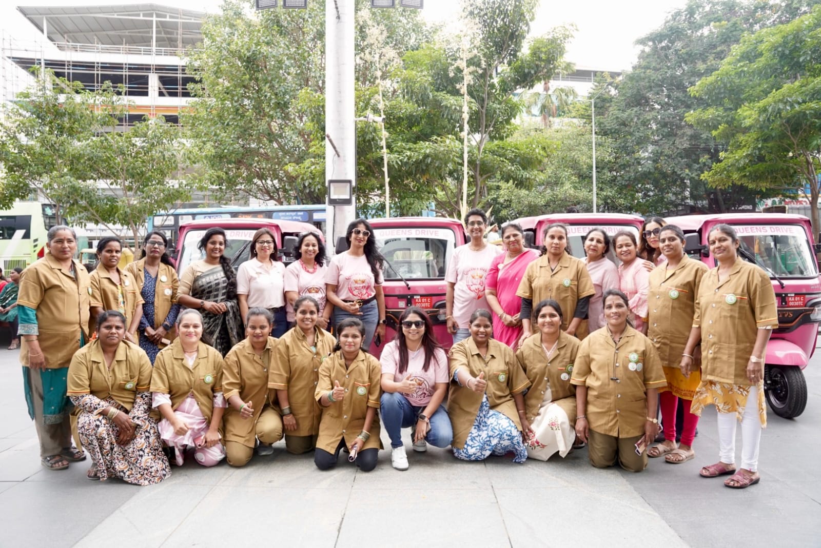 Tvs Motor Company, She For Society And Taliru Foundation Join Hands To Empower Women Auto Drivers In Bengaluru