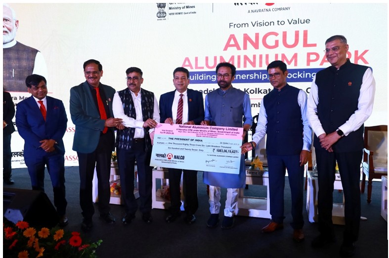 of NALCO Pays ₹1,083.06 Crore Dividend to Government of India for FY 2025 – 26